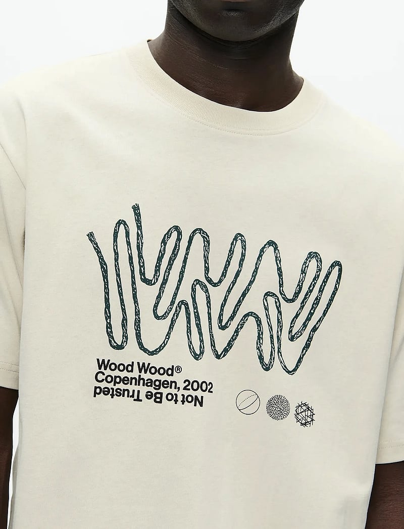 WOOD WOOD - WWOliver tee ropelab 25220 - kortärmade t-shirts - moonstruck - 4
