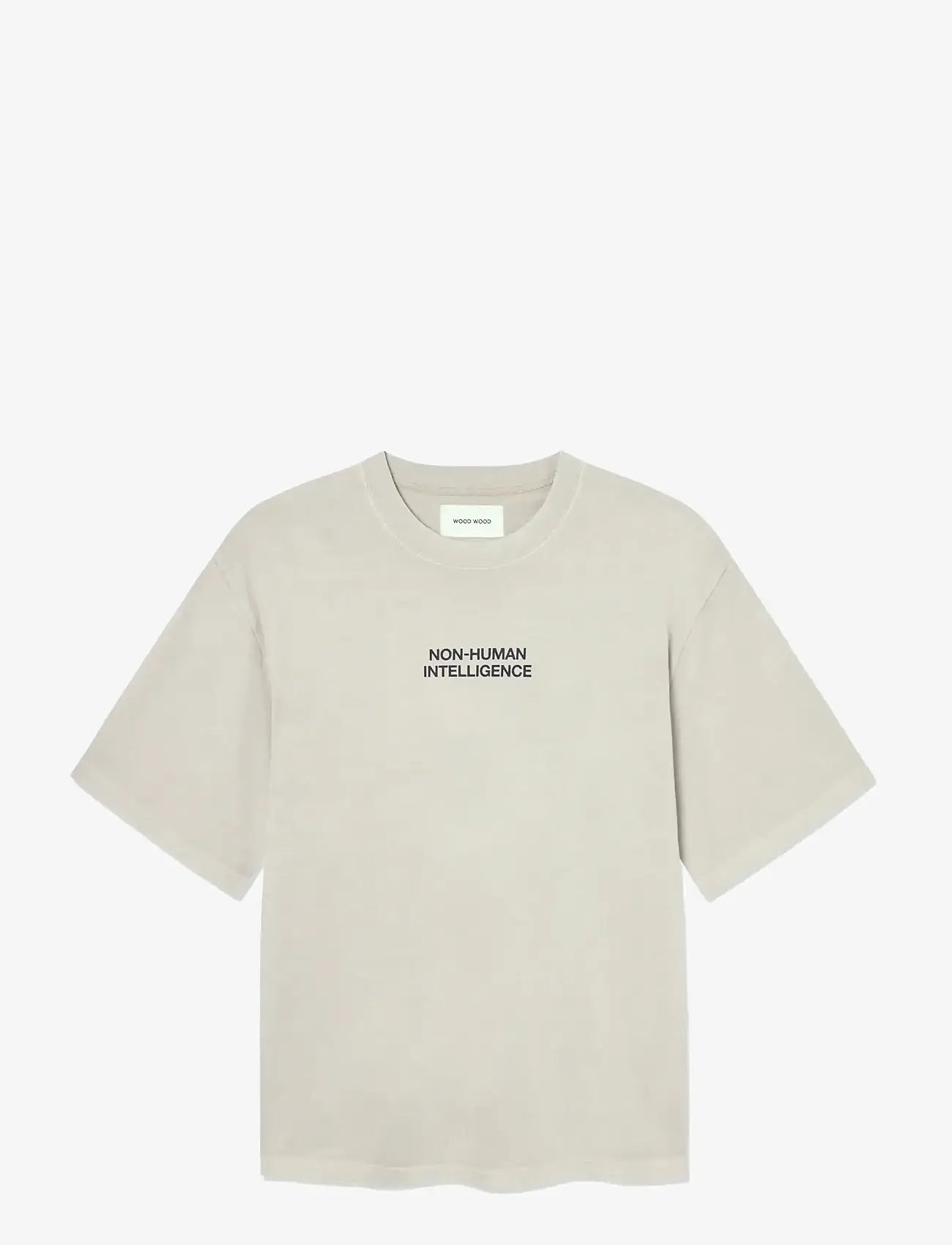 WOOD WOOD - WWGary tee intel 25207 - kortärmade t-shirts - washed moonstruck - 1
