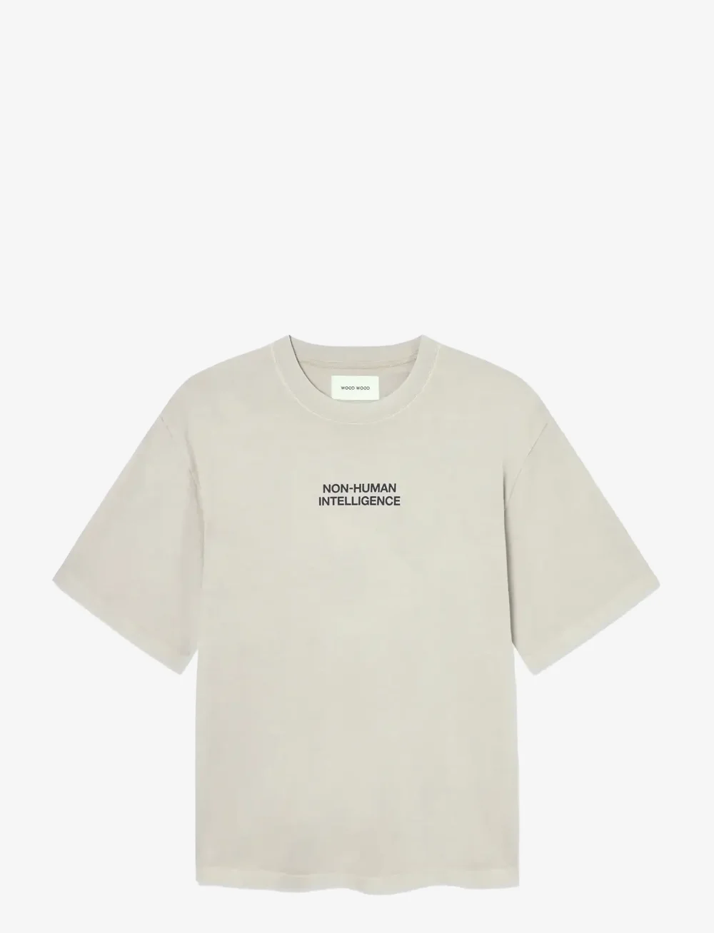 WOOD WOOD - WWGary tee intel 25207 - kortärmade t-shirts - washed moonstruck - 1