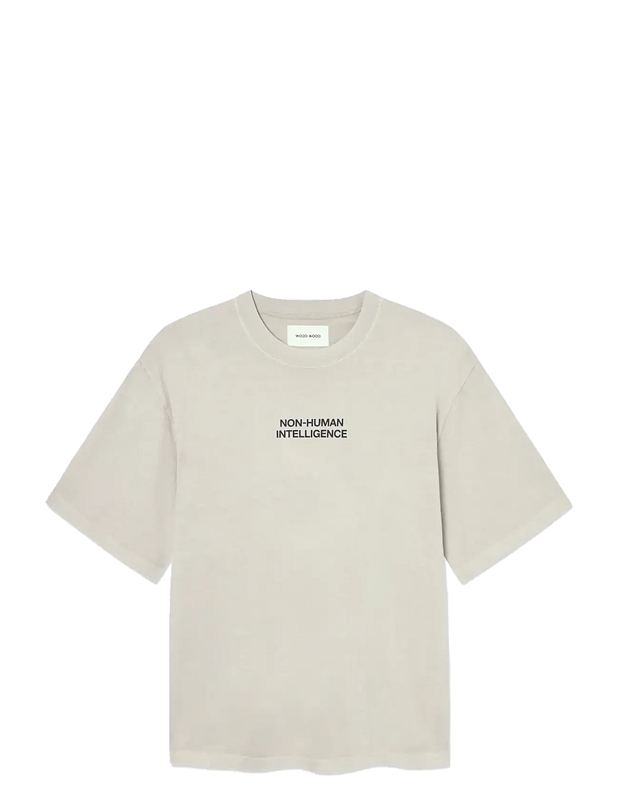 WOOD WOOD - WWGary tee intel 25207 - korte mouwen - washed moonstruck - 1