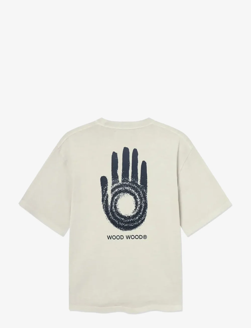 WOOD WOOD - WWGary tee intel 25207 - kortärmade t-shirts - washed moonstruck - 2