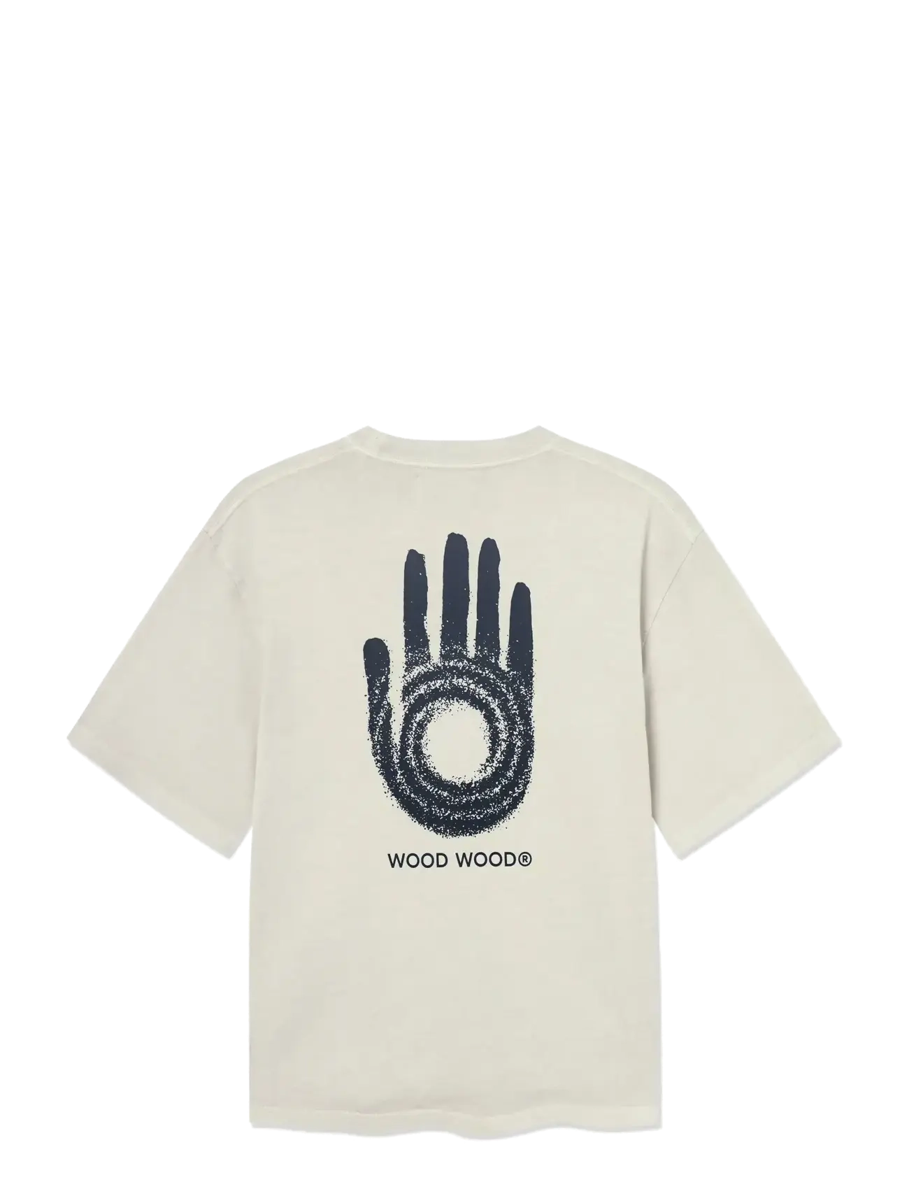 WOOD WOOD - WWGary tee intel 25207 - kortärmade t-shirts - washed moonstruck - 2