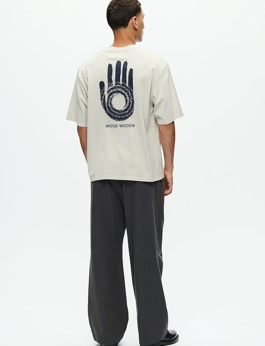 WOOD WOOD - WWGary tee intel 25207 - korte mouwen - washed moonstruck - 4