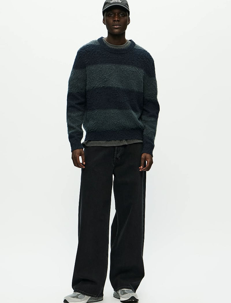 WOOD WOOD - WWLevi crew neck 25192 - rund hals - salute stripe - 2