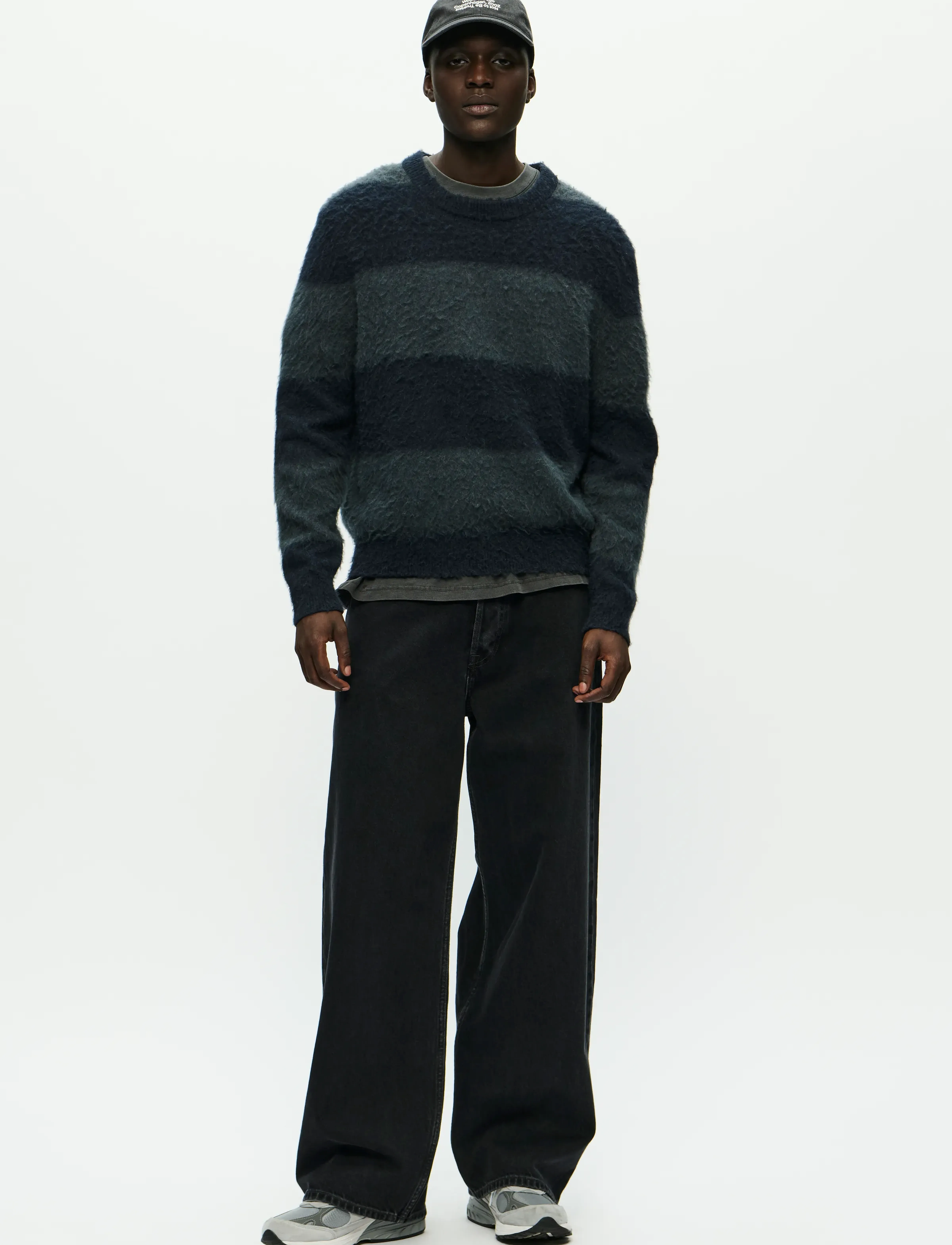 WOOD WOOD - WWLevi crew neck 25192 - round necks - salute stripe - 2