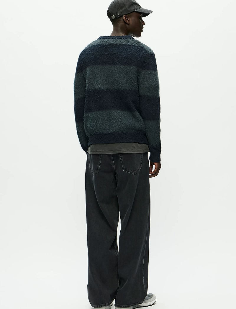 WOOD WOOD - WWLevi crew neck 25192 - rund hals - salute stripe - 3