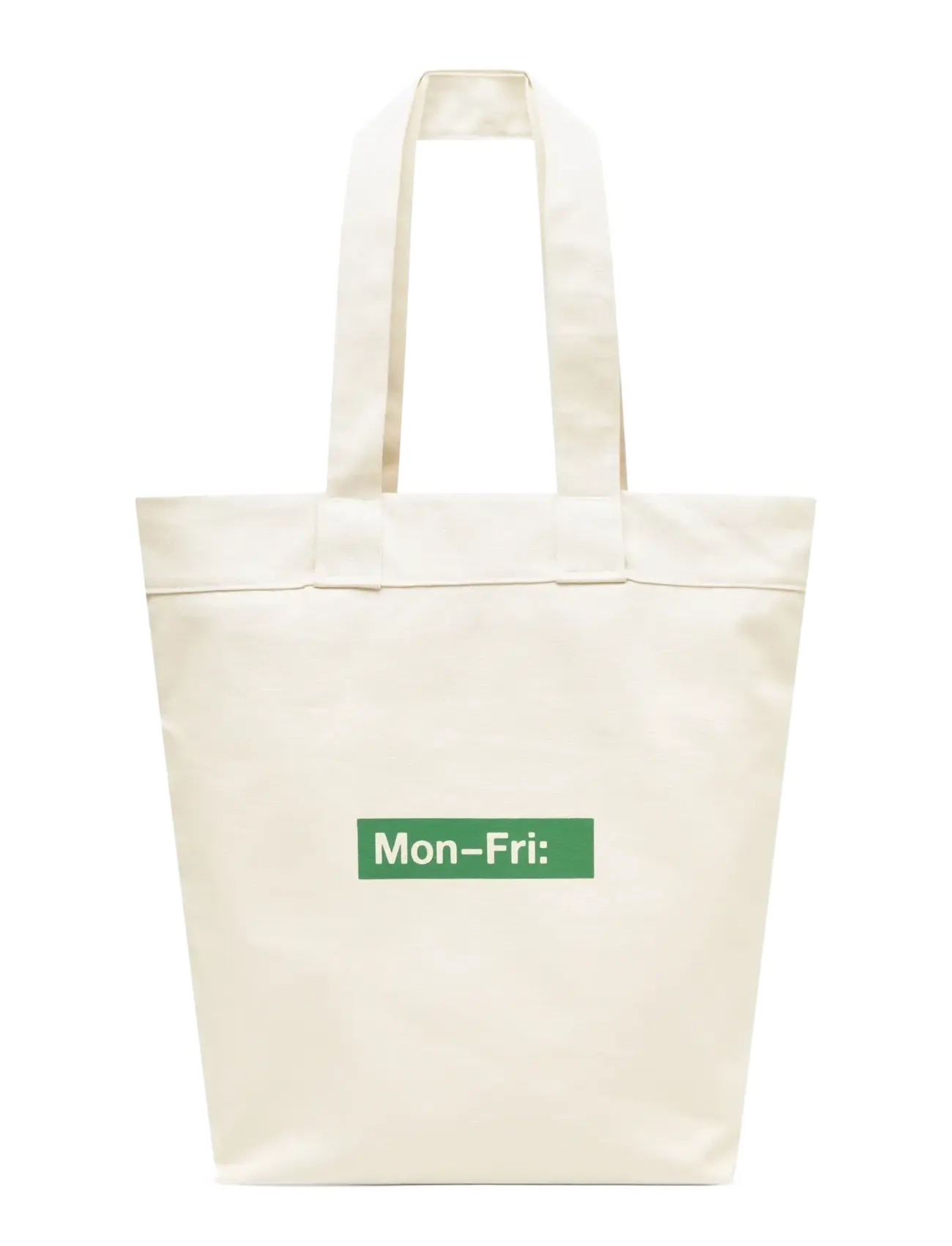 WOOD WOOD WWZion mon-fri tote 25306 - Taschen - OFF WHITE / cream
