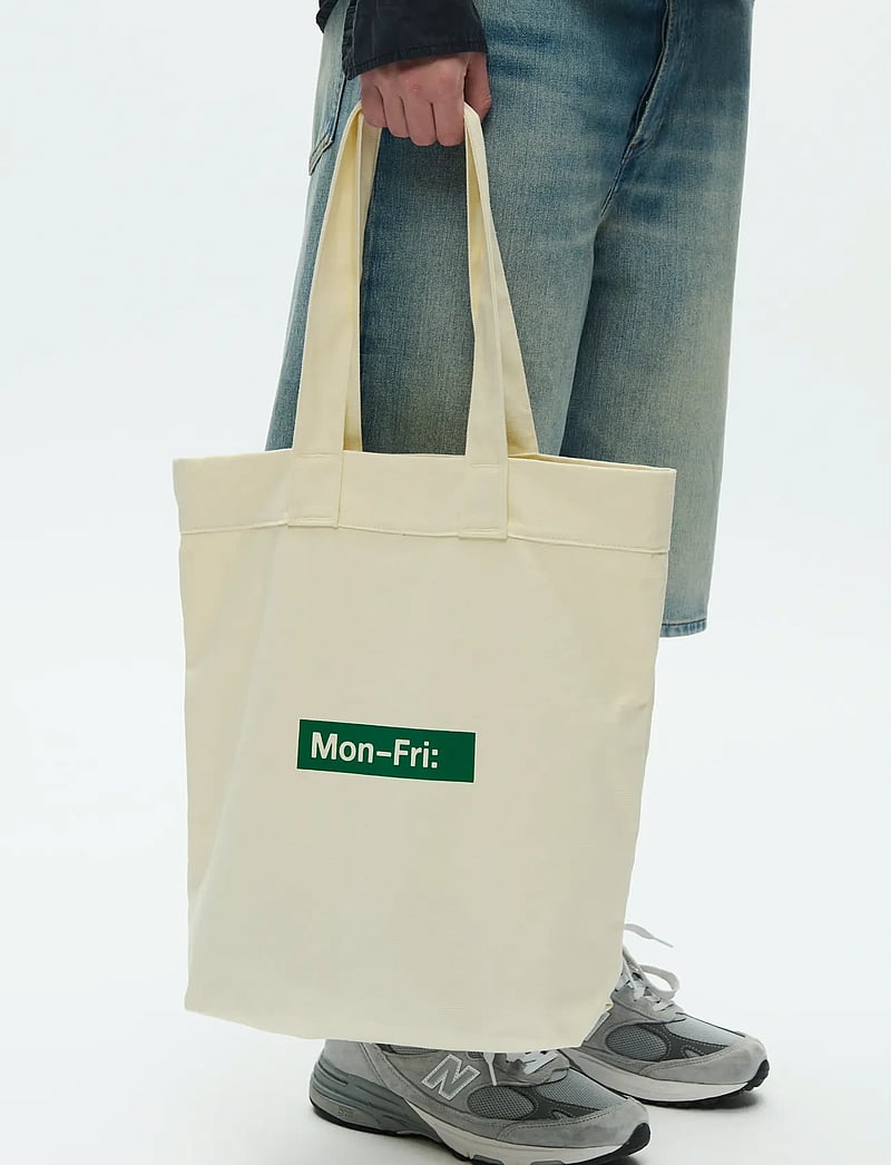 WOOD WOOD - WWZion mon-fri tote 25306 - nach anlass kaufen - off white - 3