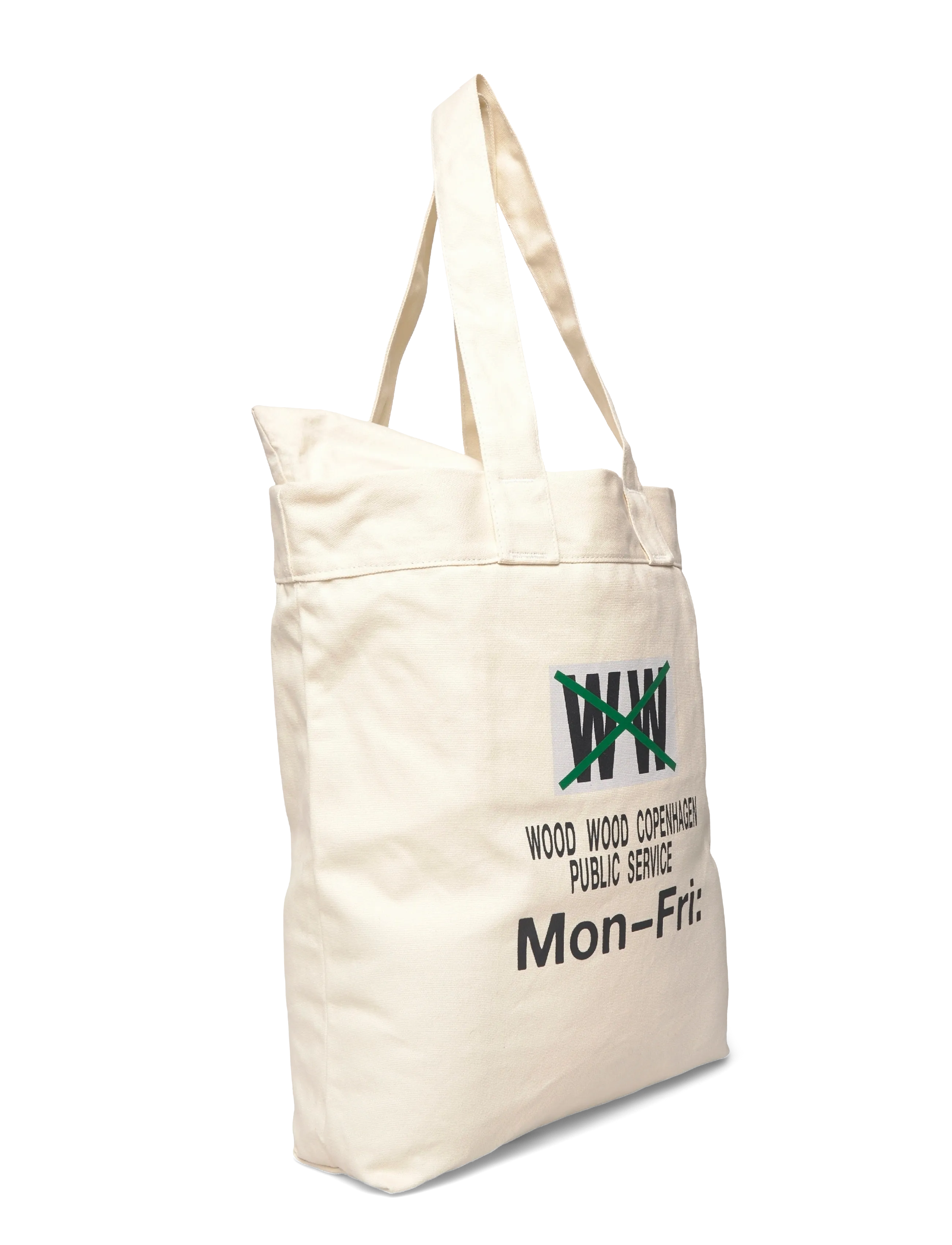 WOOD WOOD - WWZion mon-fri tote 25306 - achetez par style - off white - 3