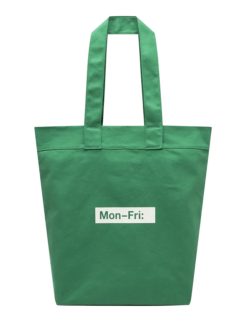 WOOD WOOD - WWZion mon-fri tote 25306 - shop by occasion - verdant green - 1