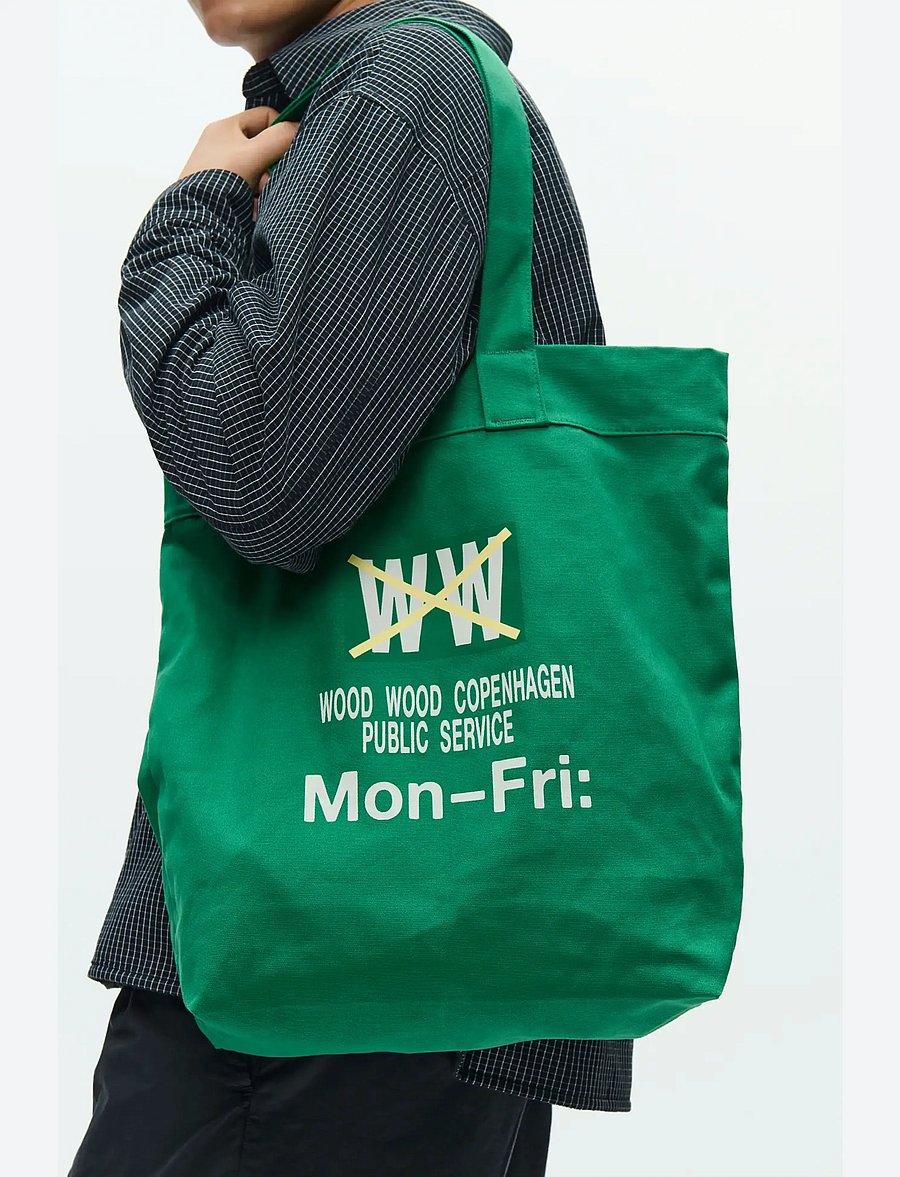 WOOD WOOD - WWZion mon-fri tote 25306 - shop by style - verdant green - 0