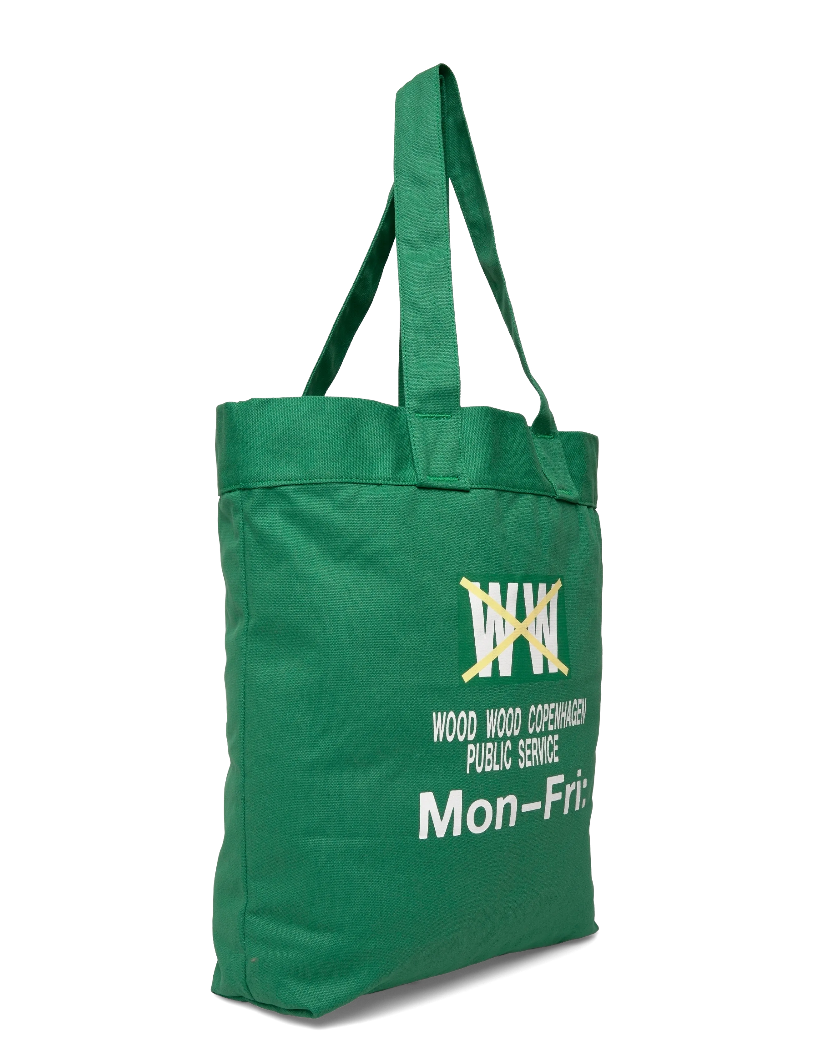 WOOD WOOD - WWZion mon-fri tote 25306 - shop efter stil - verdant green - 3