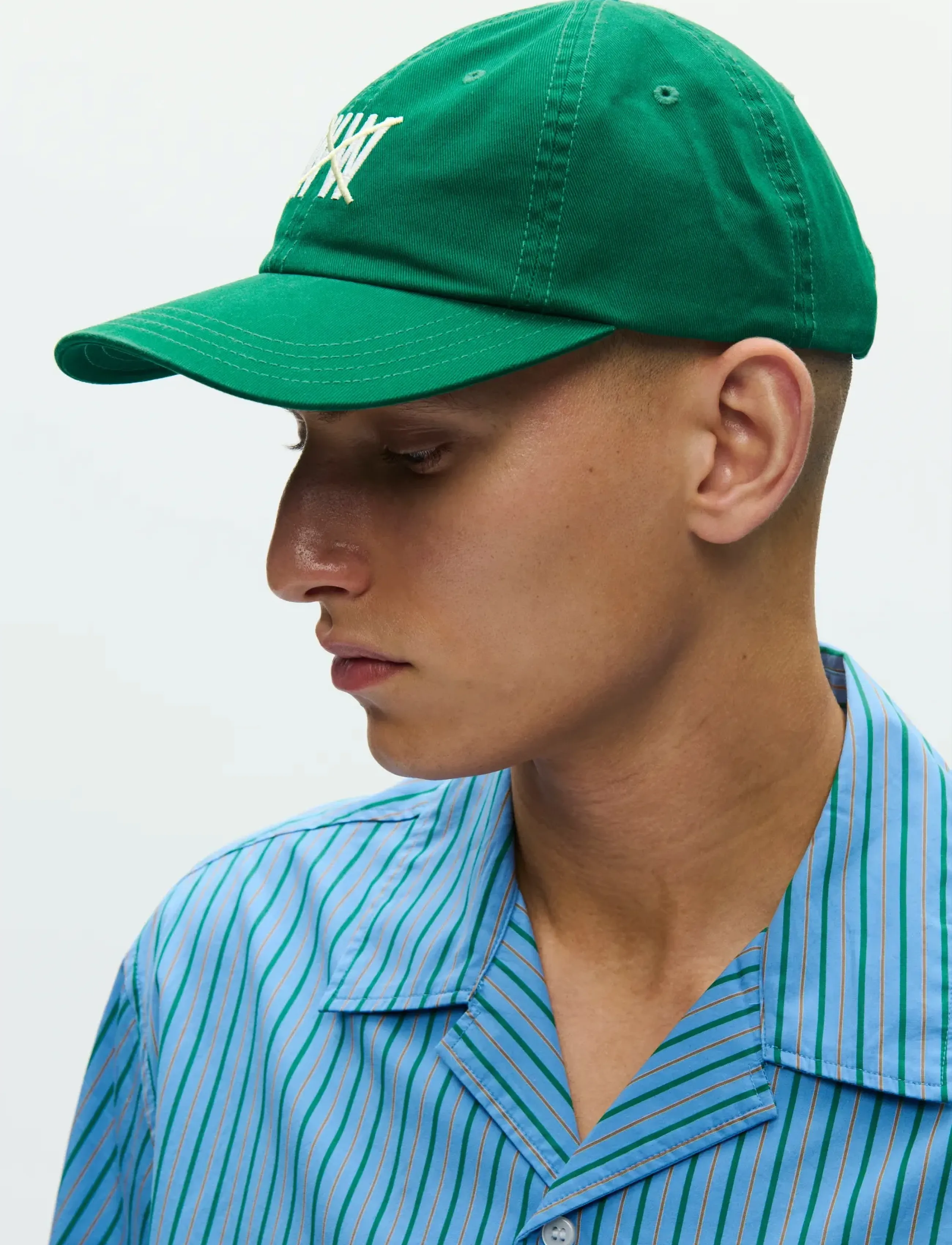 WOOD WOOD - WWTaxi cap 25246 - mütsid ja nokkmütsid - verdant green - 2