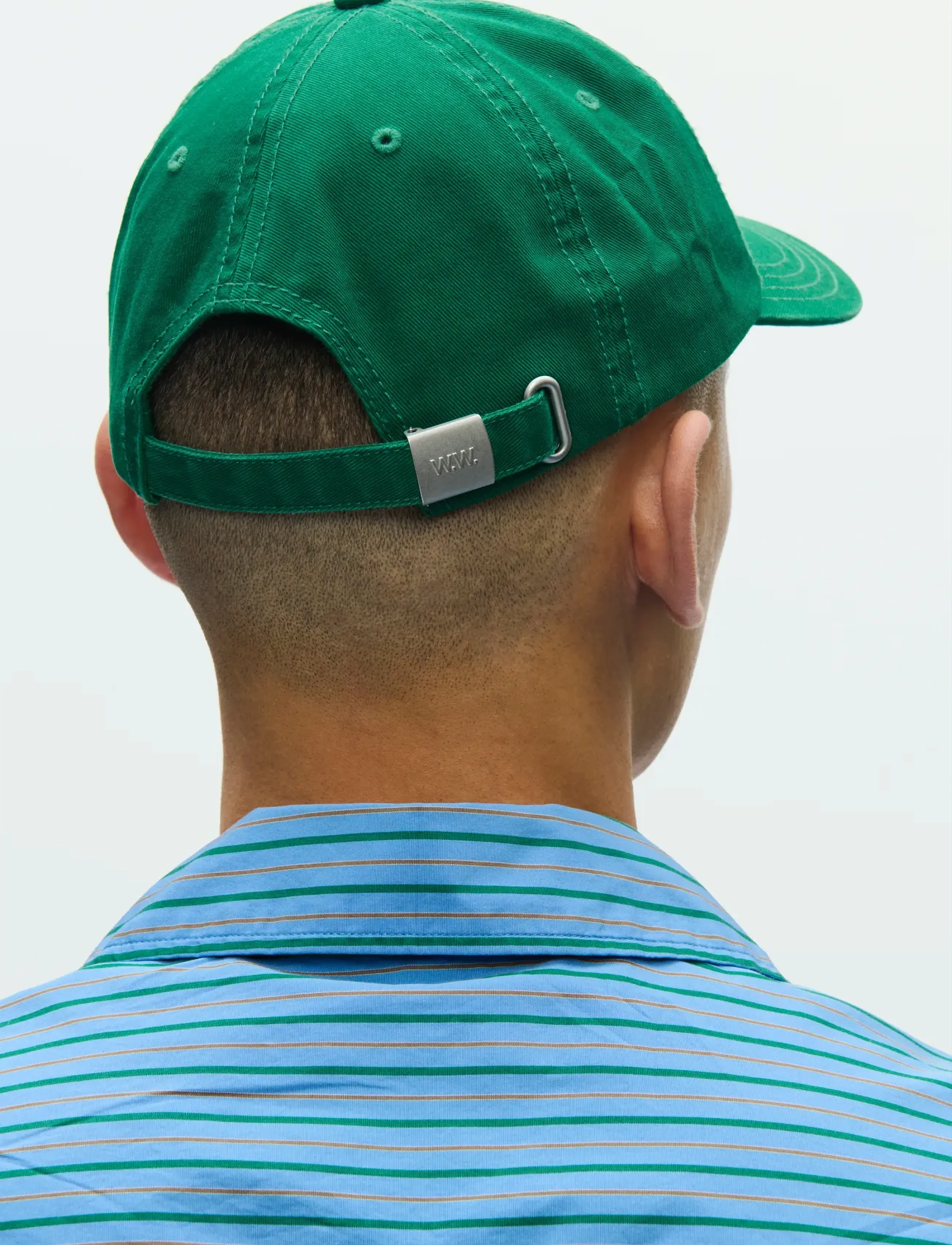 WOOD WOOD - WWTaxi cap 25246 - mütsid ja nokkmütsid - verdant green - 3