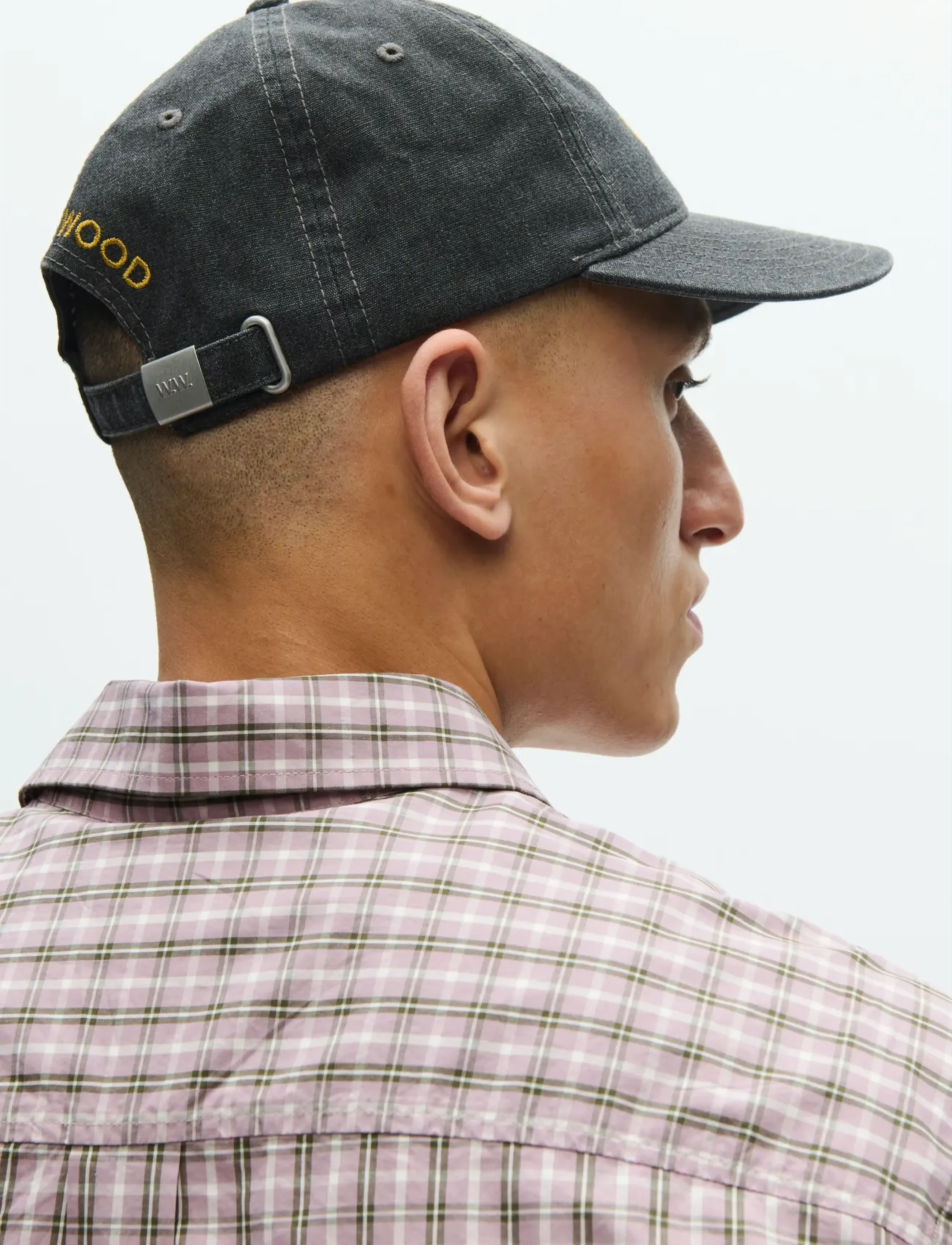 WOOD WOOD WWPublic library cap 25248 - Streetwear - BLACK SAND / grey