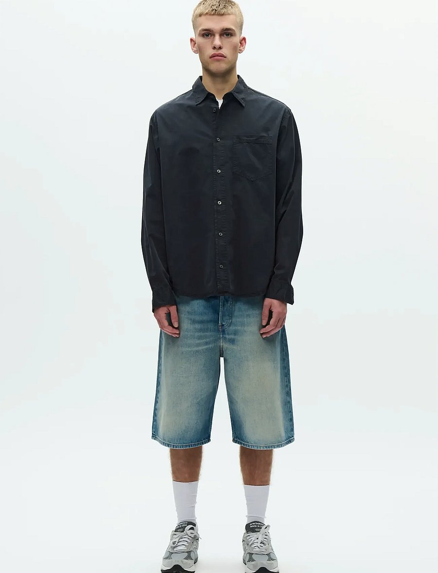 WOOD WOOD - WWNico shirt 25187 - basic-hemden - black - 2