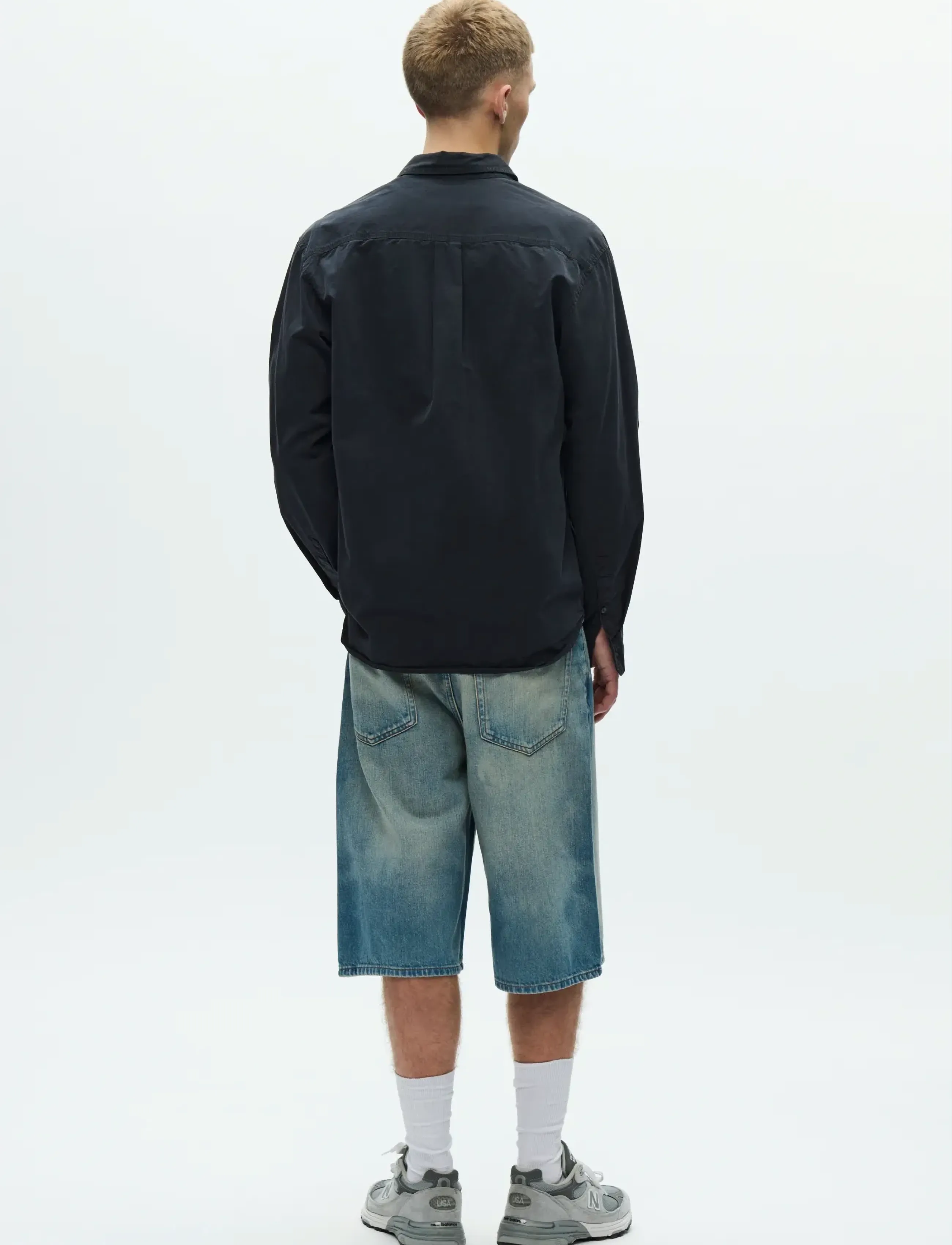 WOOD WOOD - WWNico shirt 25187 - basic shirts - black - 3