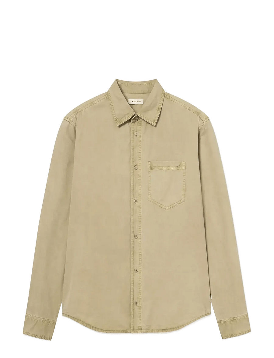 WOOD WOOD - WWNico shirt 25187 - basic-hemden - seneca rock - 1