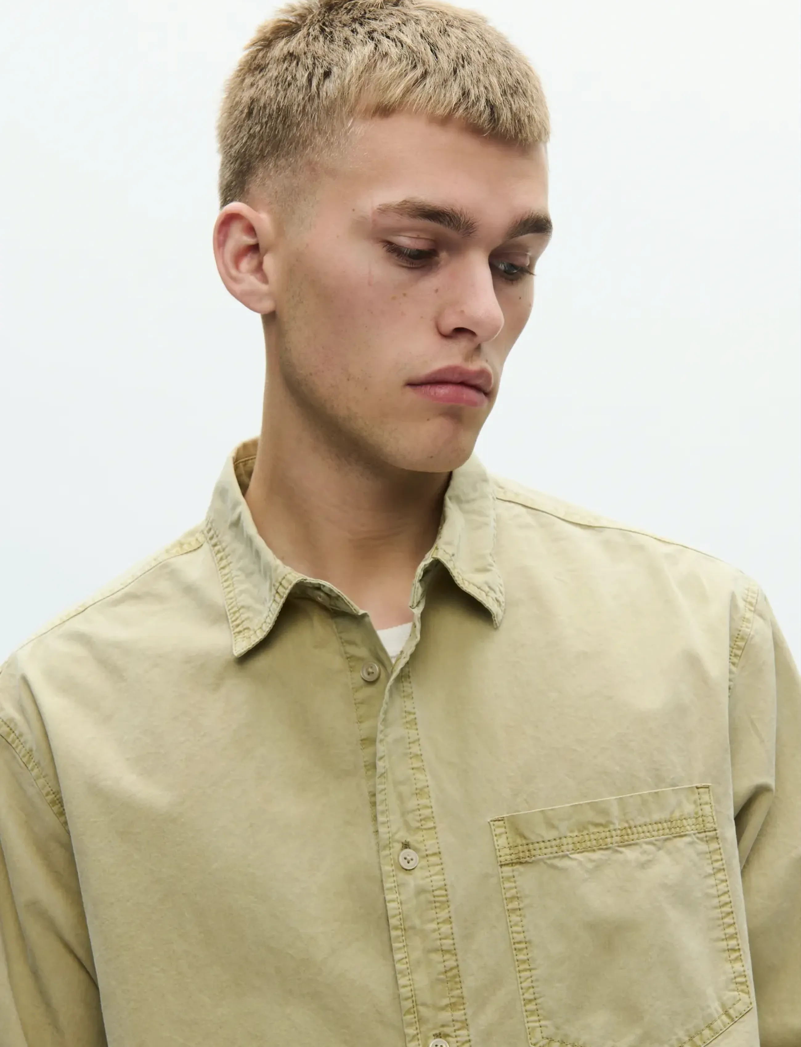 WOOD WOOD - WWNico shirt 25187 - basic skjorter - seneca rock - 4