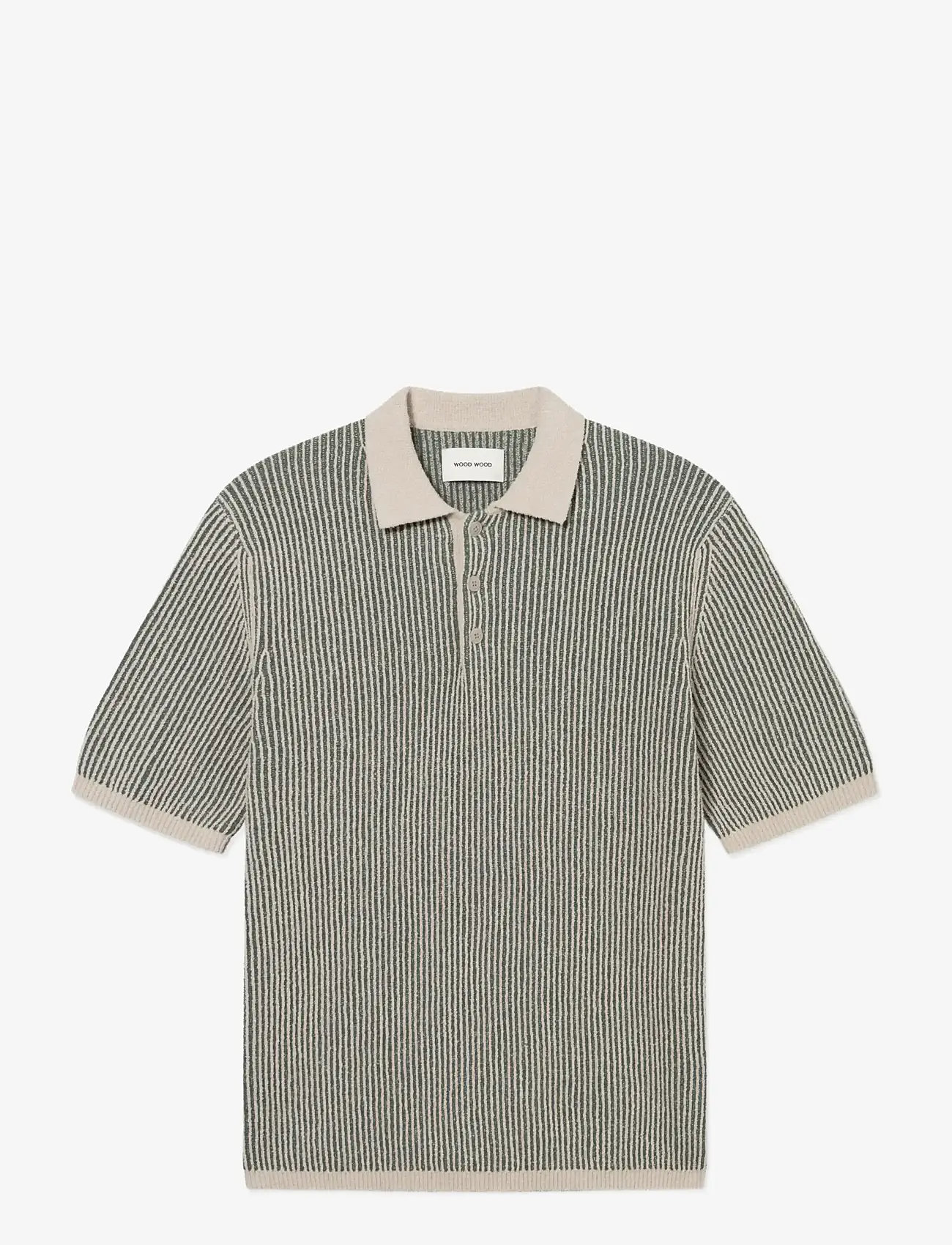WOOD WOOD - WWElwo polo 25361 - knitted polos - moonstruck - 1