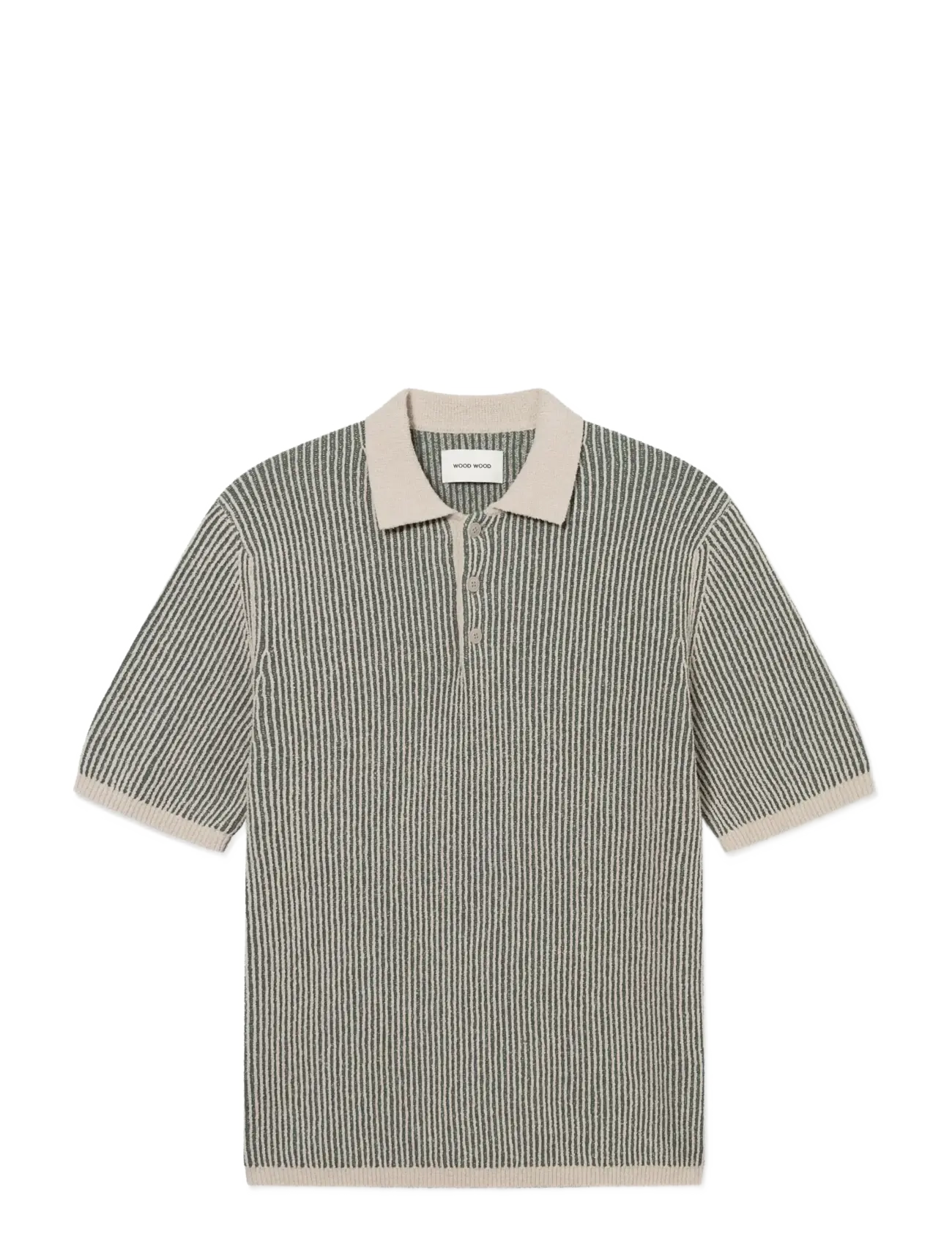 WOOD WOOD WWElwo polo 25361 - Strickmode - MOONSTRUCK / green