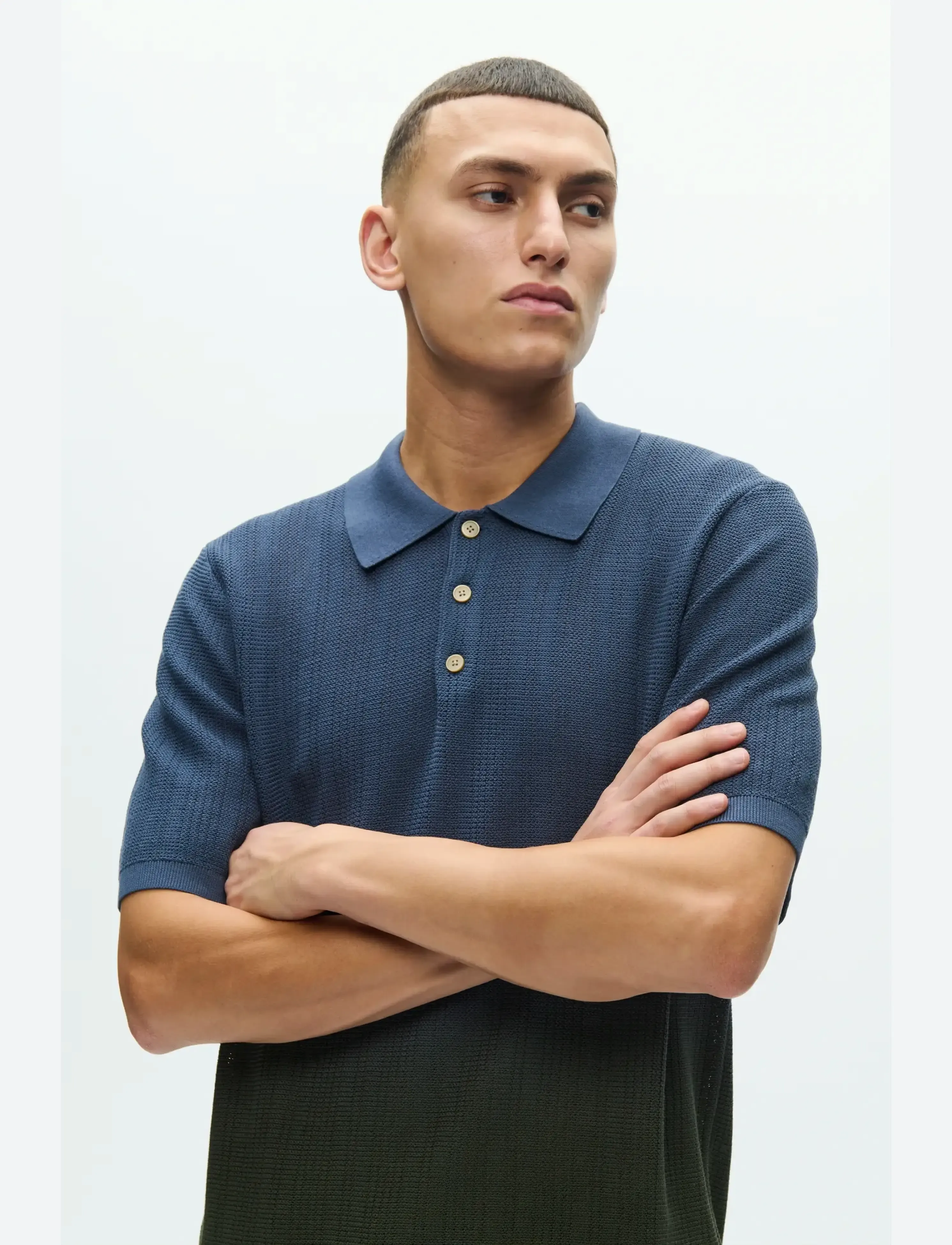 WOOD WOOD - WWDani polo 25365 - kootud polosärgid - cloudy blue - 2