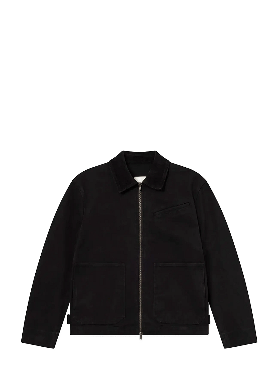 WOOD WOOD - WWBo x jacket 25197 - light jackets - black - 1