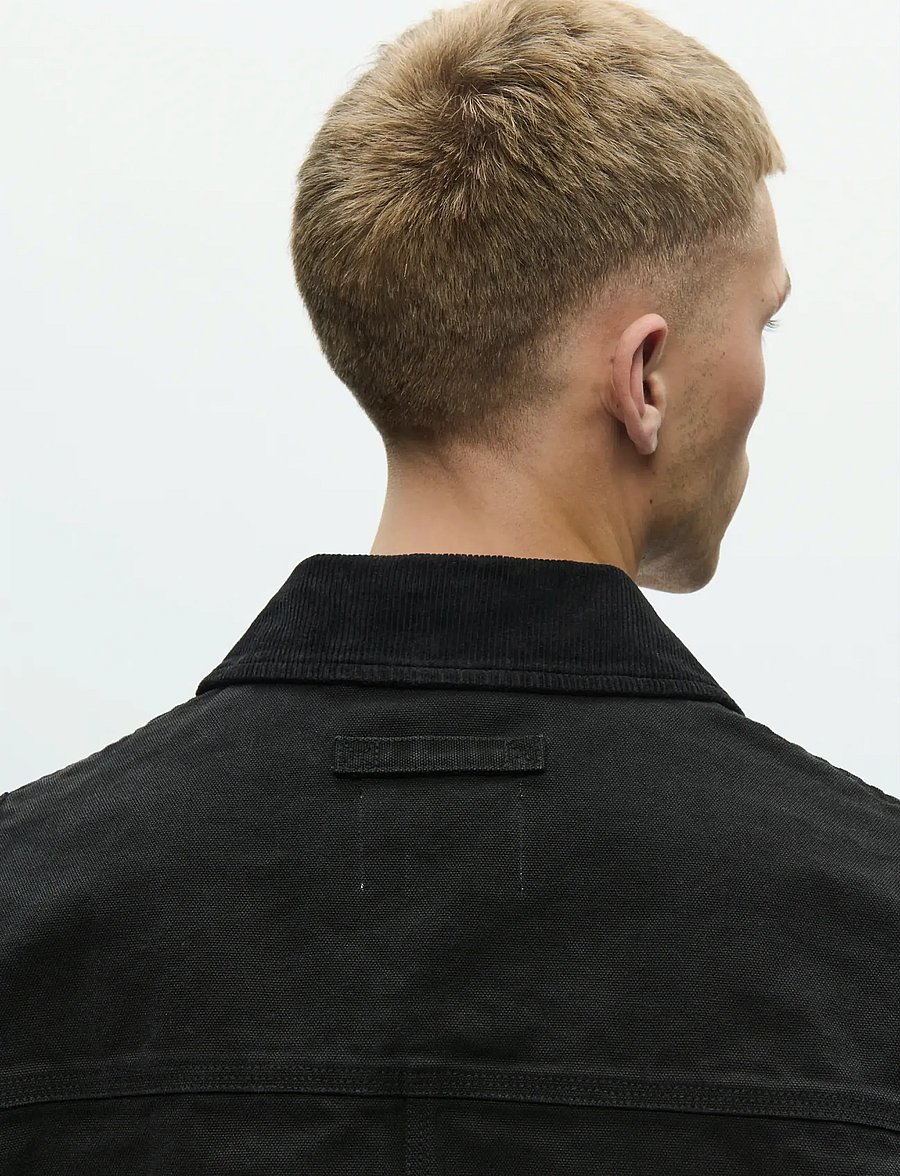 WOOD WOOD - WWBo x jacket 25197 - light jackets - black - 5