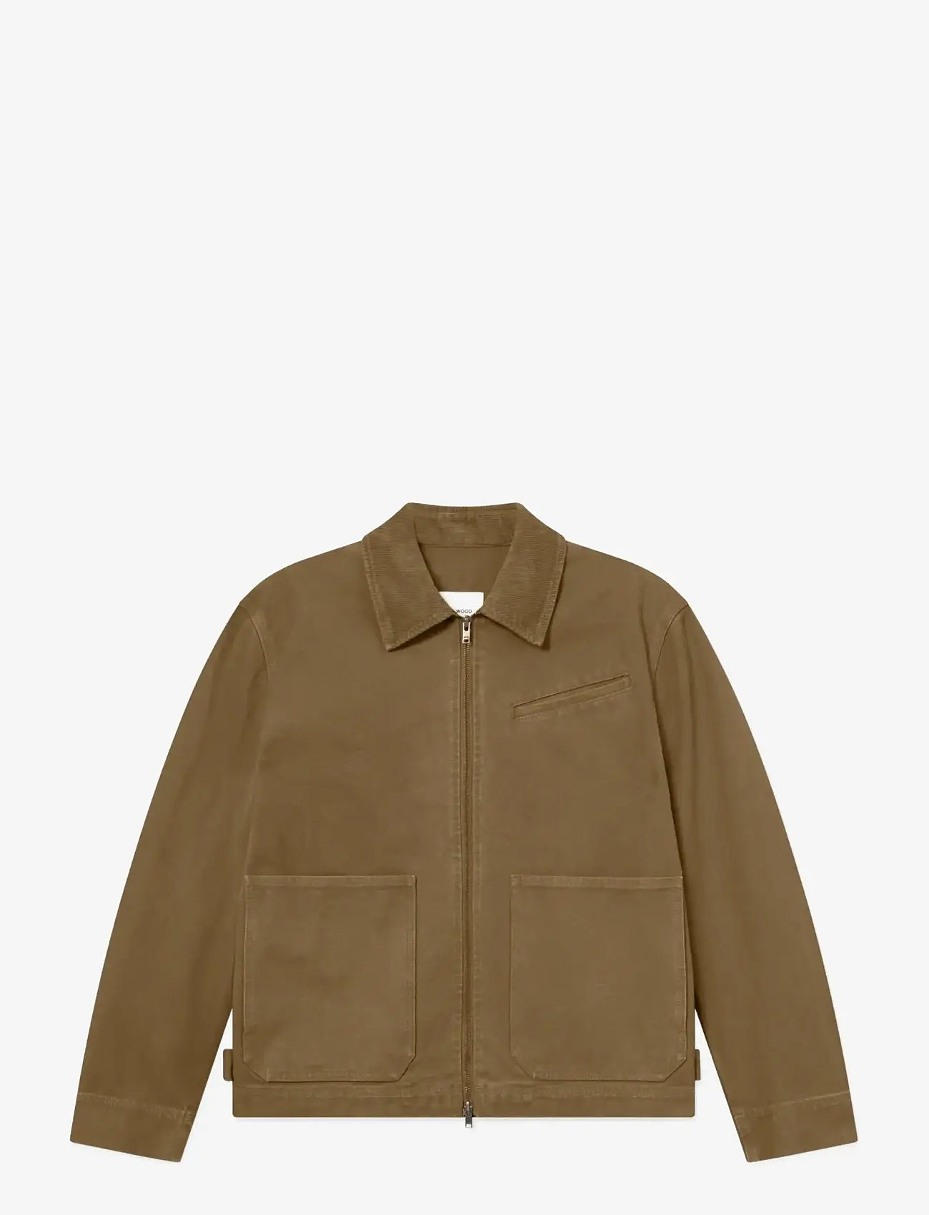 WOOD WOOD - WWBo x jacket 25197 - forårsjakker - ermine - 1