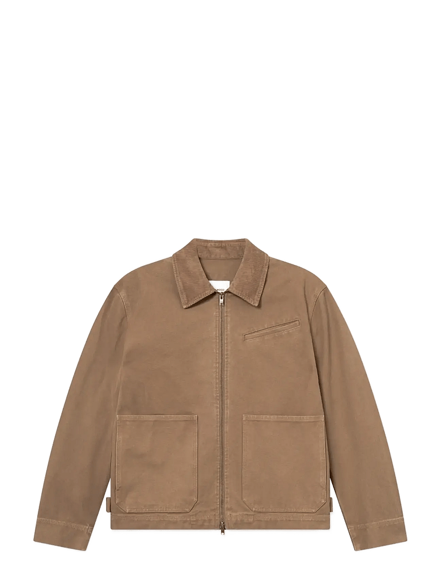 WOOD WOOD - WWBo x jacket 25197 - Õhukesed jakid - ermine - 1