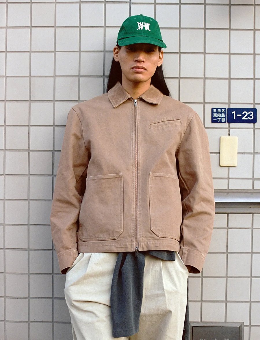 WOOD WOOD - WWBo x jacket 25197 - Õhukesed jakid - ermine - 0