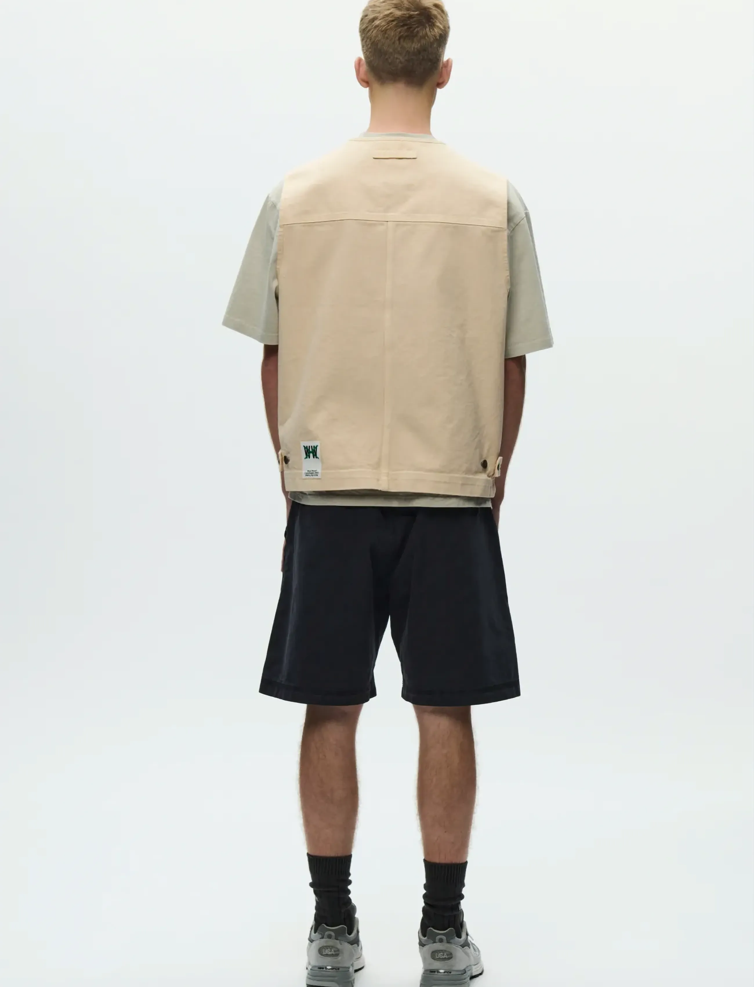 WOOD WOOD - WWBow vest 25197 - västar - turtledove - 3