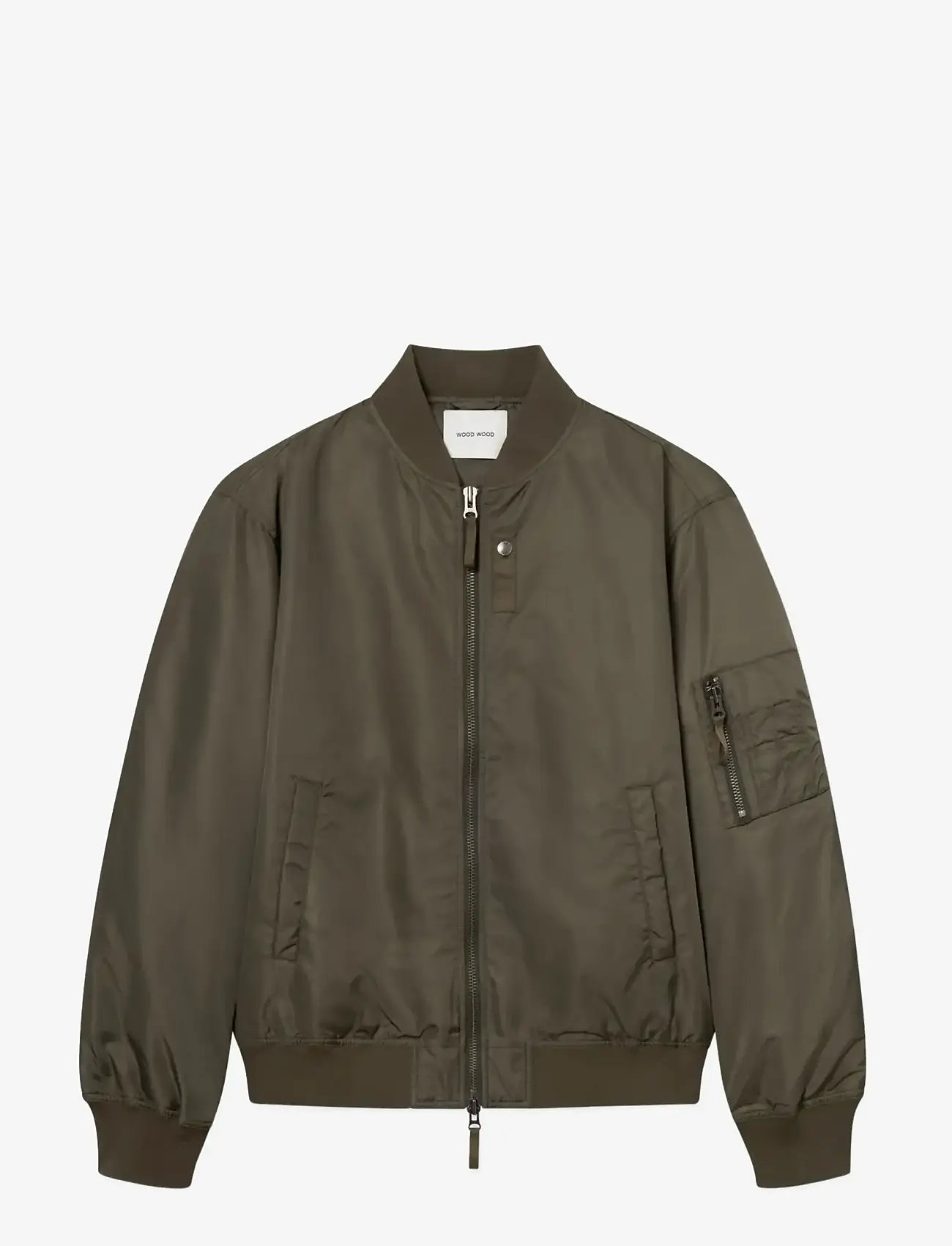 WOOD WOOD - WWPoul bomber jacket 25338 - vårjackor - grape leaf - 1