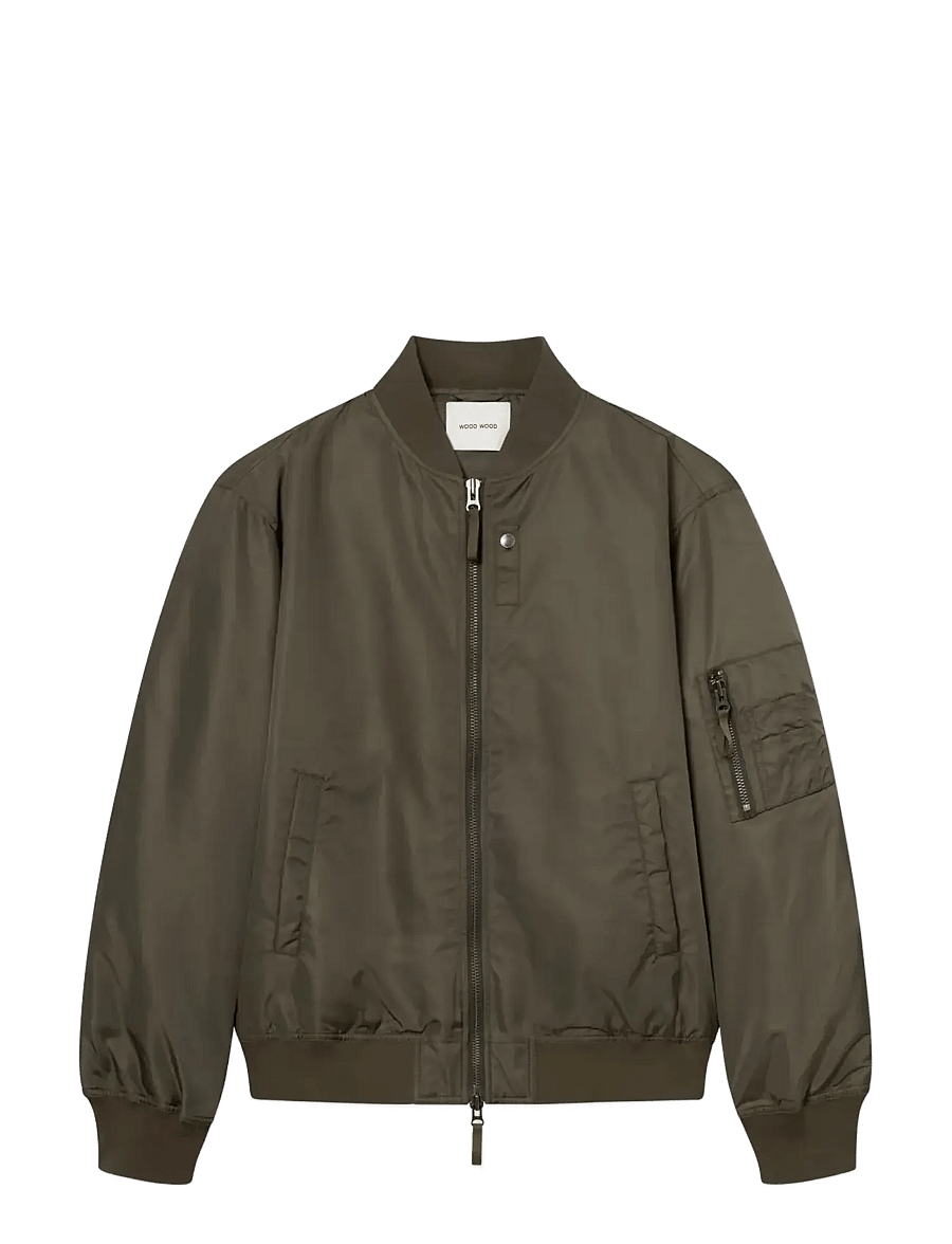 WOOD WOOD - WWPoul bomber jacket 25338 - herbstjacken - grape leaf - 1