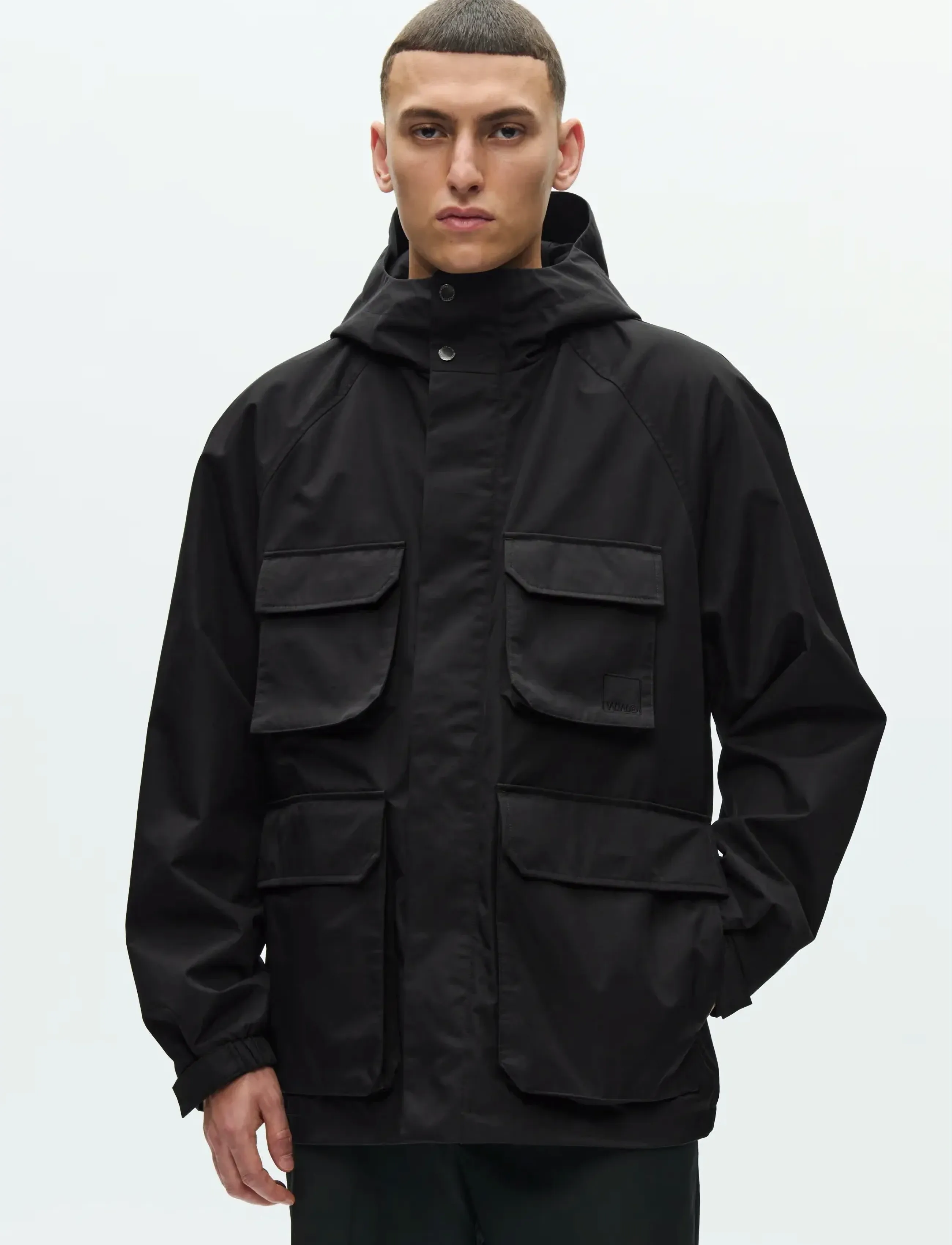 WOOD WOOD WWPete jacket 25368 - Skandinavisk - BLACK / black