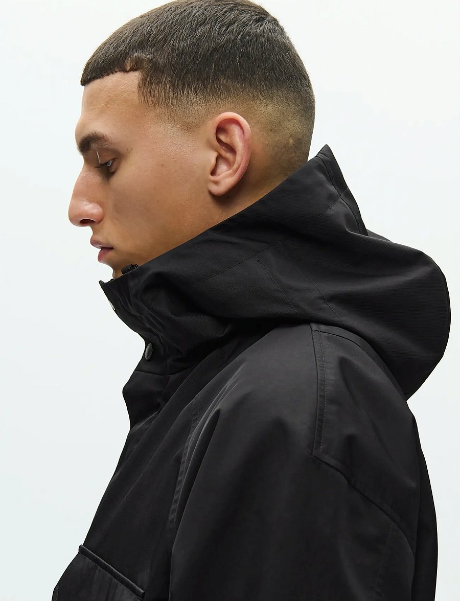 WOOD WOOD - WWPete jacket 25368 - anoraks - black - 2