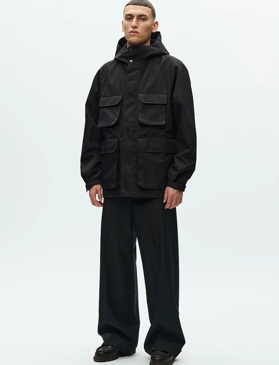 WOOD WOOD - WWPete jacket 25368 - anoraks - black - 3