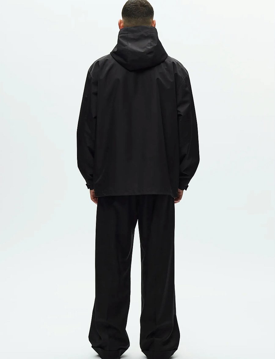 WOOD WOOD - WWPete jacket 25368 - anoraks - black - 5