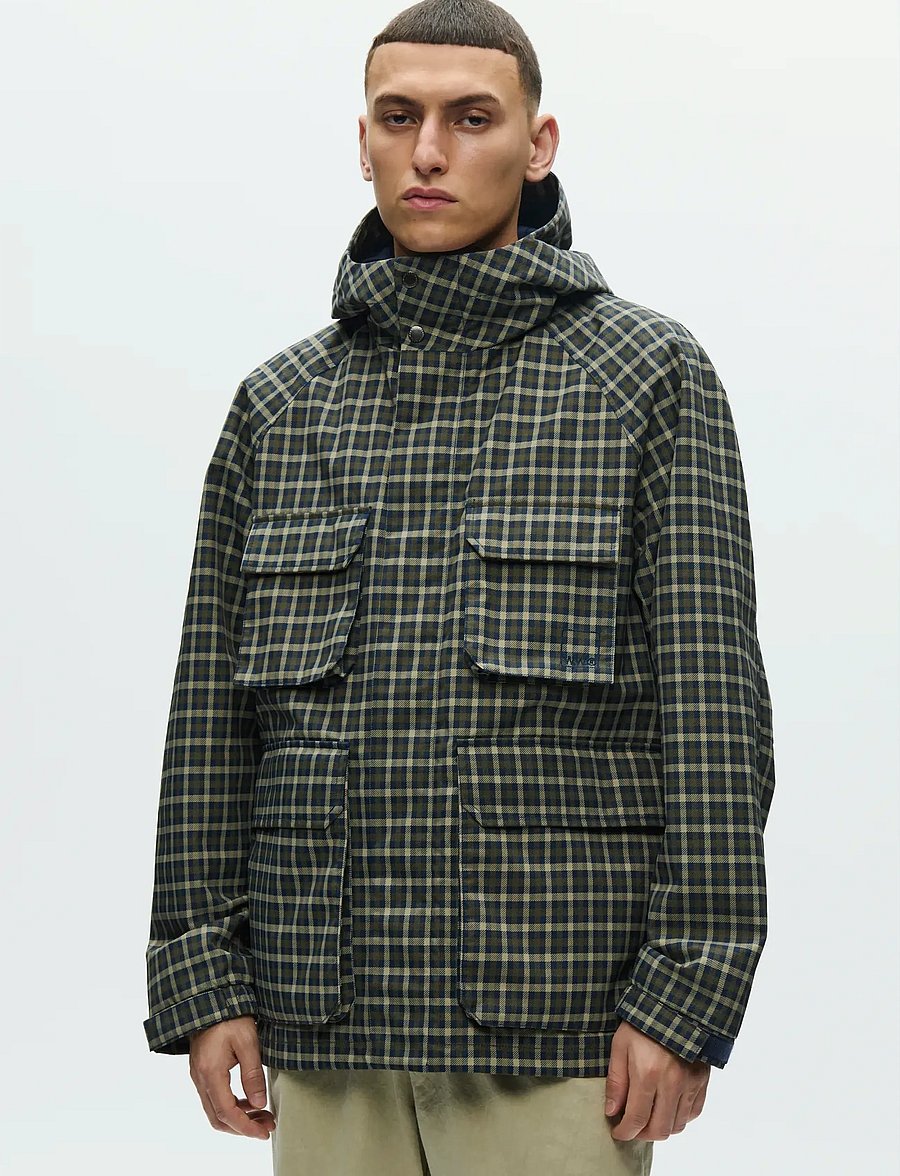WOOD WOOD - WWPete jacket 25368 - anorakker - salute check - 5