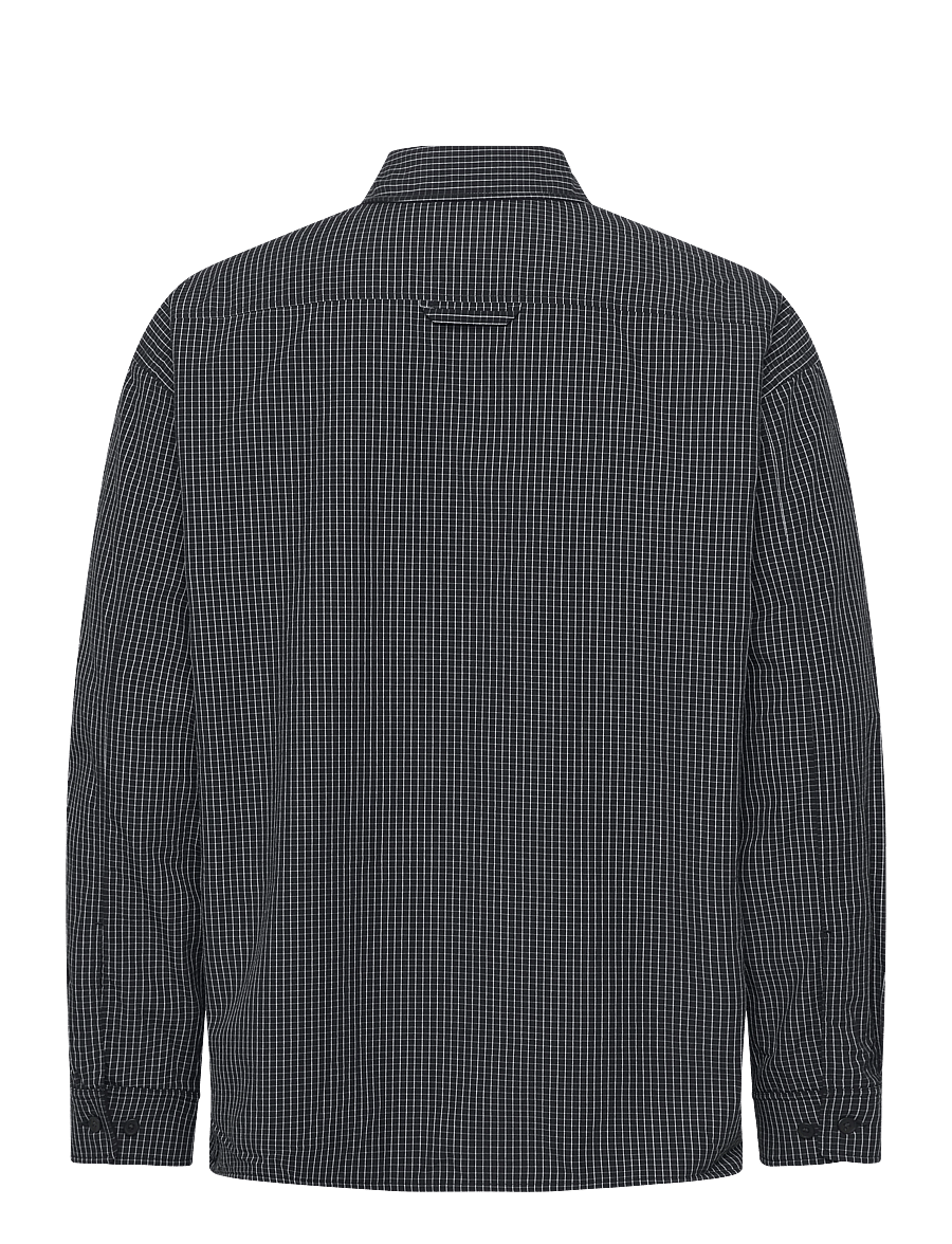 WOOD WOOD - WWKamse shirt jacket 25344 - köflóttar skyrtur - black - 1