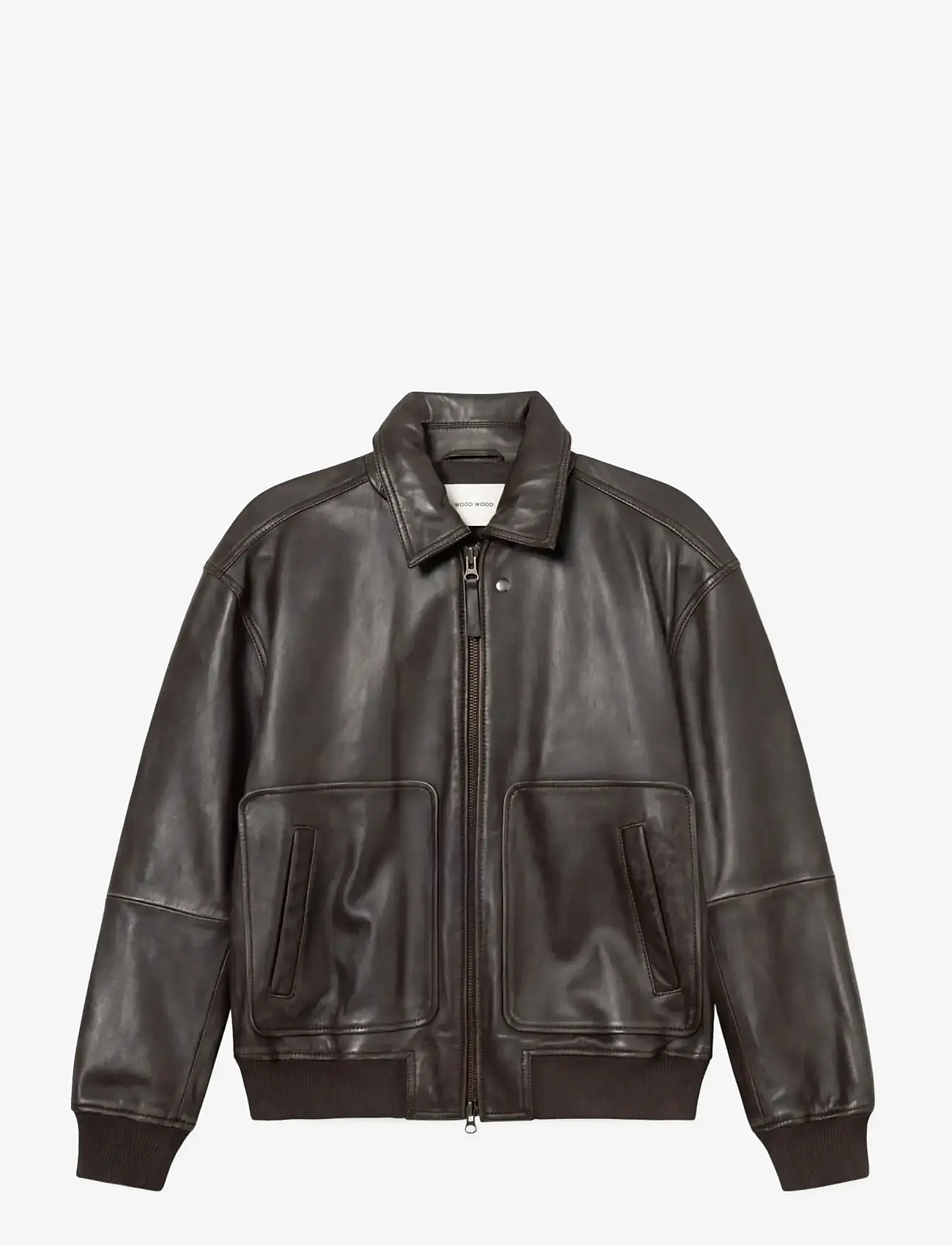 WOOD WOOD - WWKrede bomber jacket 25367 - vårjackor - chocolate plum - 1