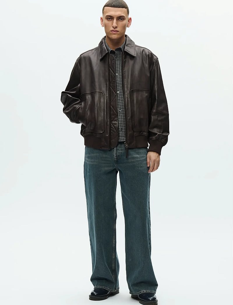 WOOD WOOD - WWKrede bomber jacket 25367 - vårjackor - chocolate plum - 2