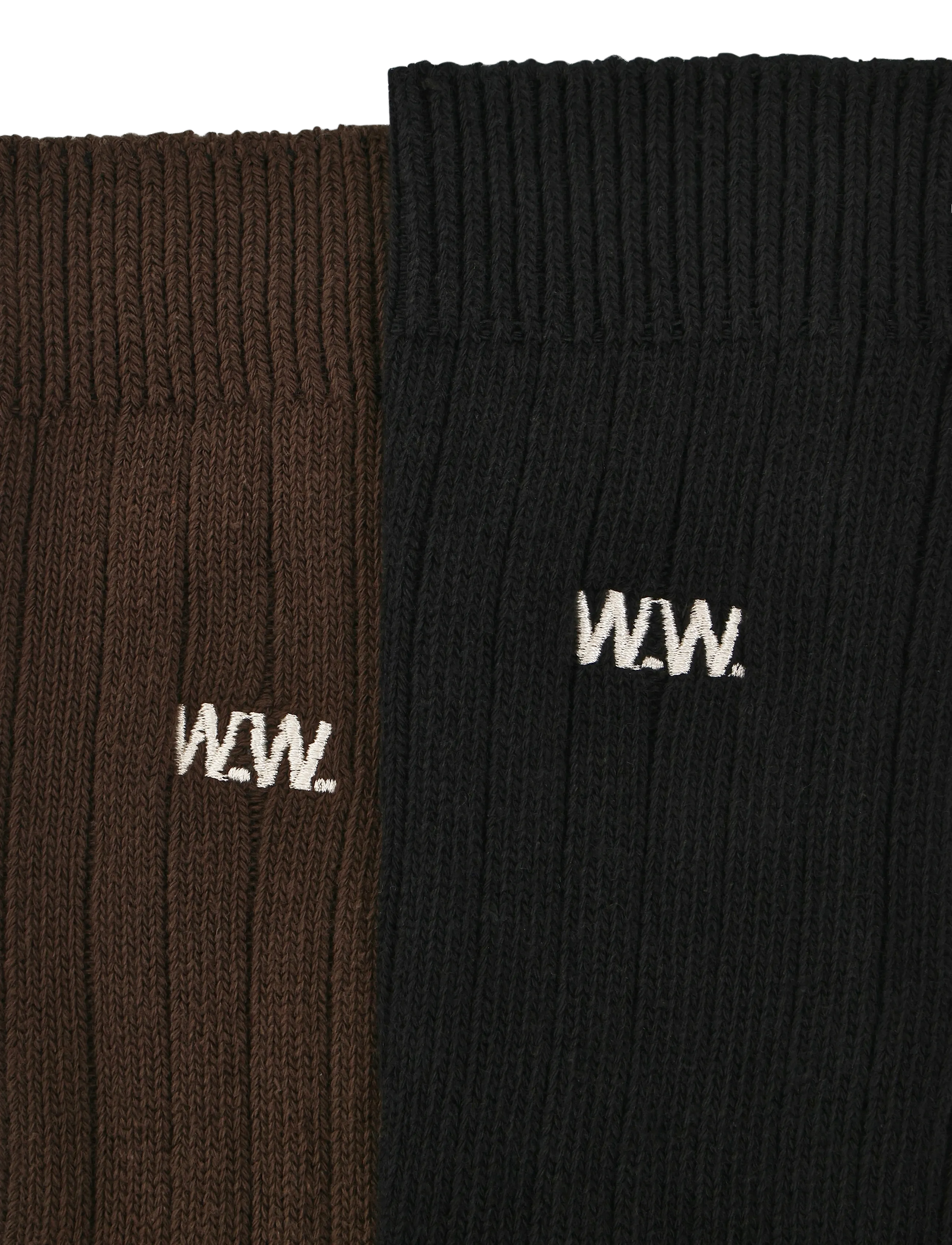 WOOD WOOD - WWDakota 2 pack sock 25330 - urheilusukat - desert palm/black - 4