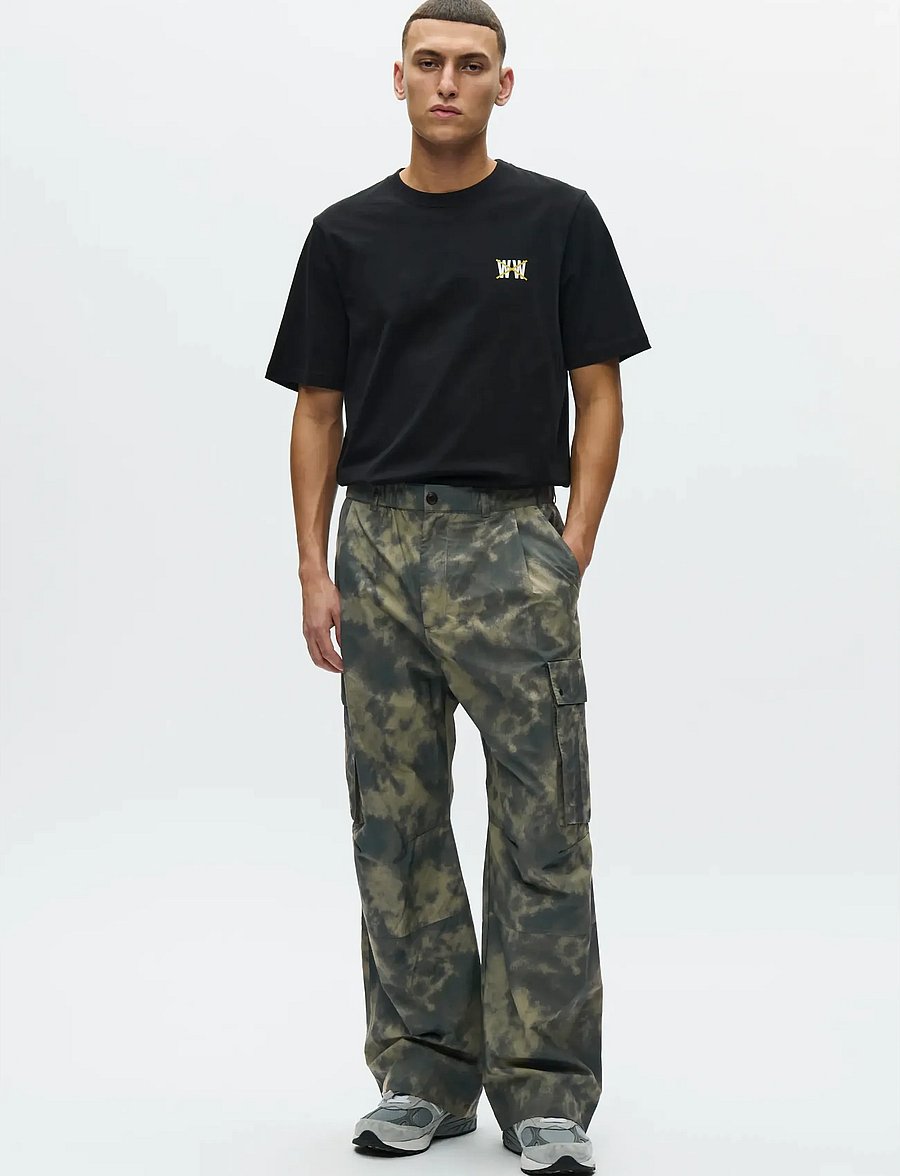 WOOD WOOD - WWEthan cargo trousers 25357 - cargobukser - cloudy blue - 3