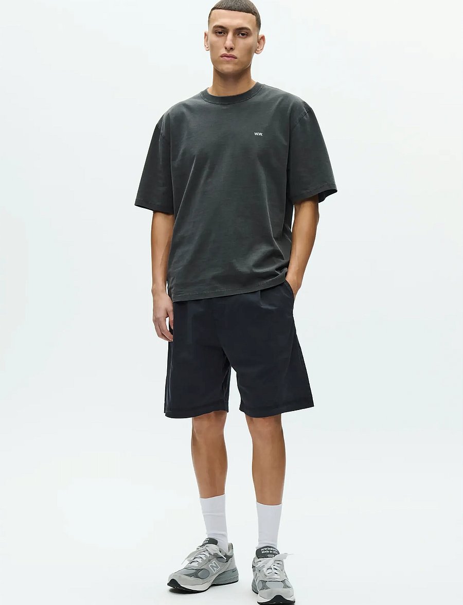 WOOD WOOD - WWEthan shorts 25187 - lühikesed vabaajapüksid - black - 3