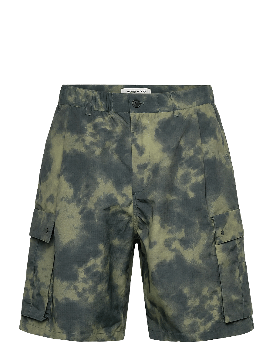 WOOD WOOD - WWEthan cargo shorts 25357 - lühikesed kargopüksid - cloudy blue - 1