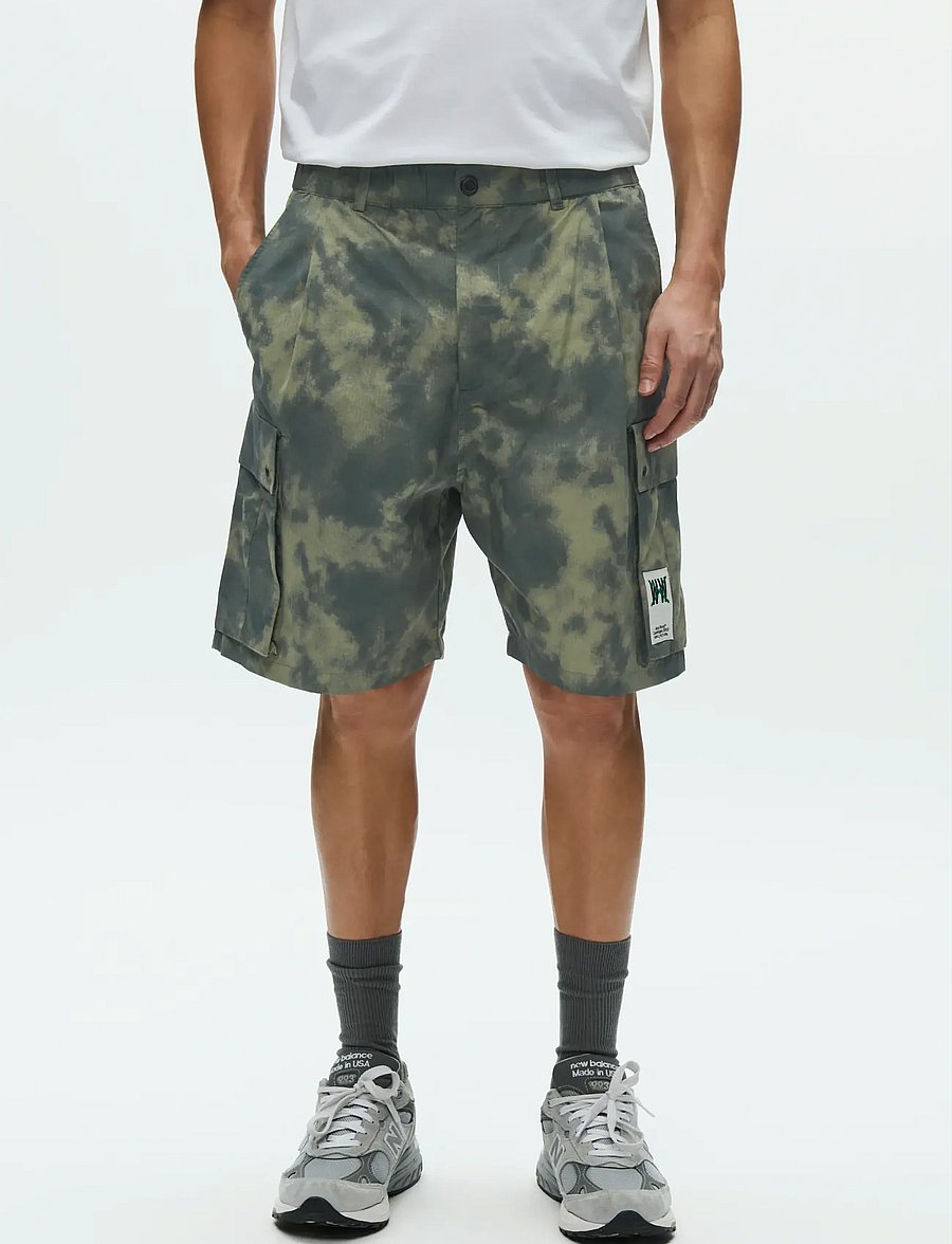 WOOD WOOD - WWEthan cargo shorts 25357 - lühikesed kargopüksid - cloudy blue - 0