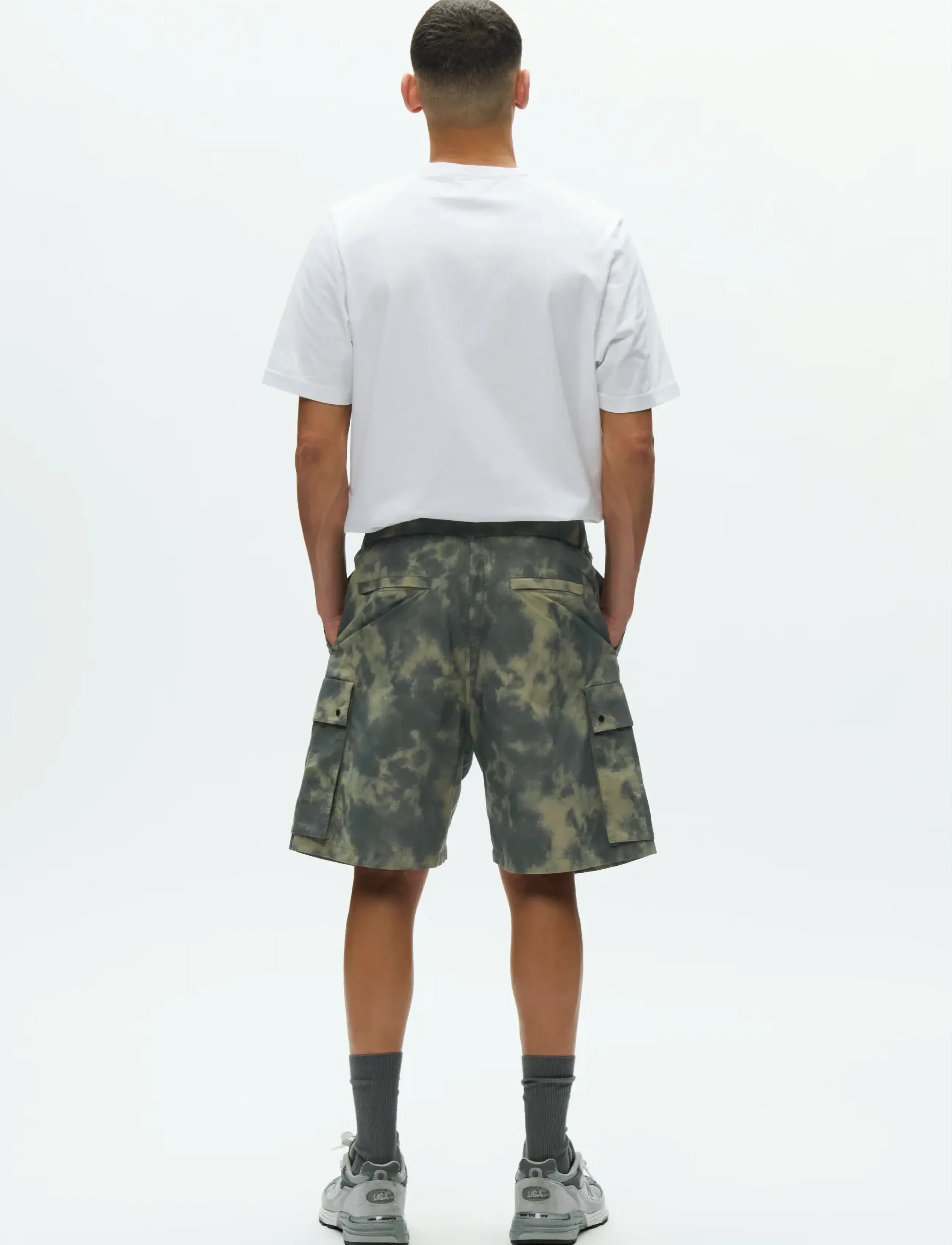 WOOD WOOD - WWEthan cargo shorts 25357 - lühikesed kargopüksid - cloudy blue - 3