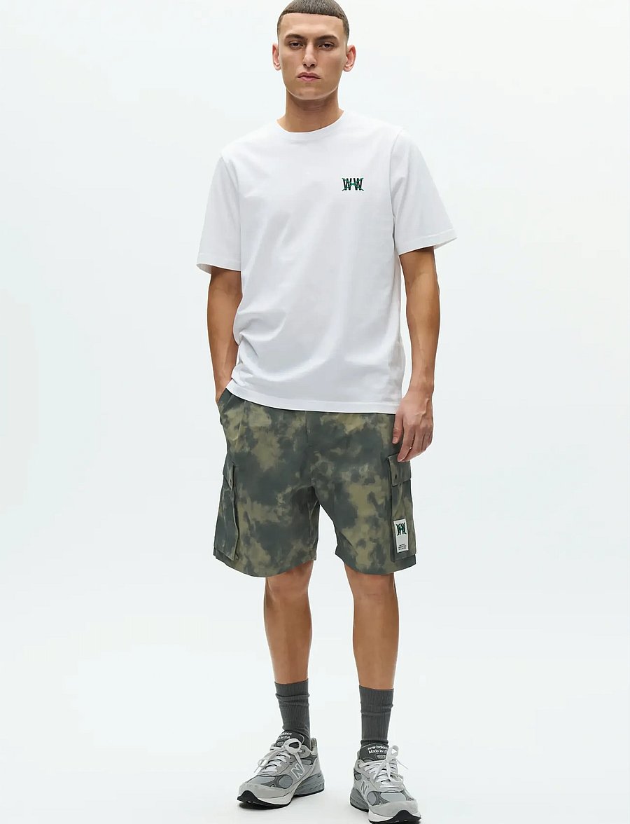 WOOD WOOD - WWEthan cargo shorts 25357 - lühikesed kargopüksid - cloudy blue - 4