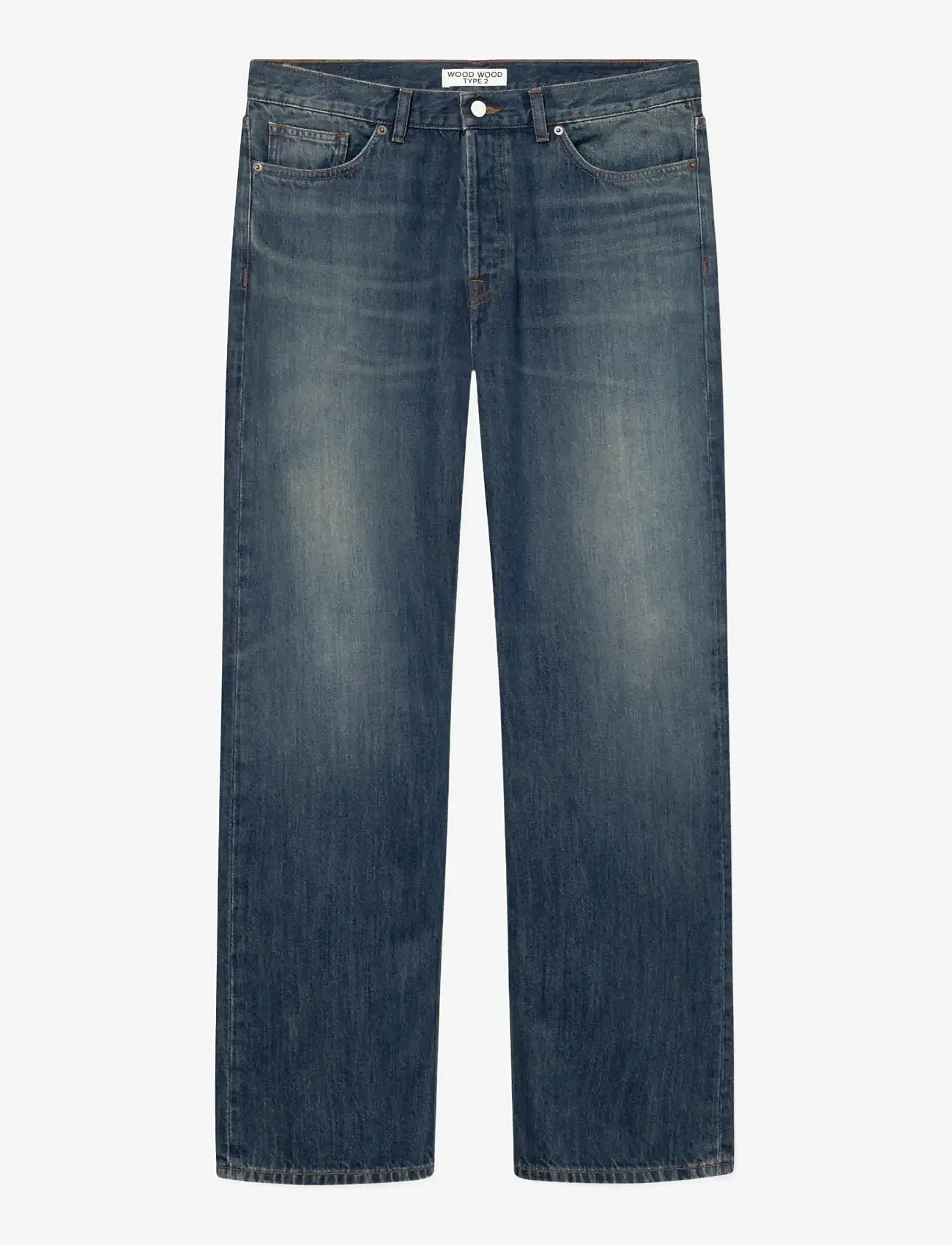 WOOD WOOD - WWType 2 jeans 25320 - regular jeans - dark dusty tint - 1